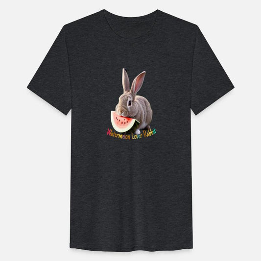 Watermelon lover rabbit