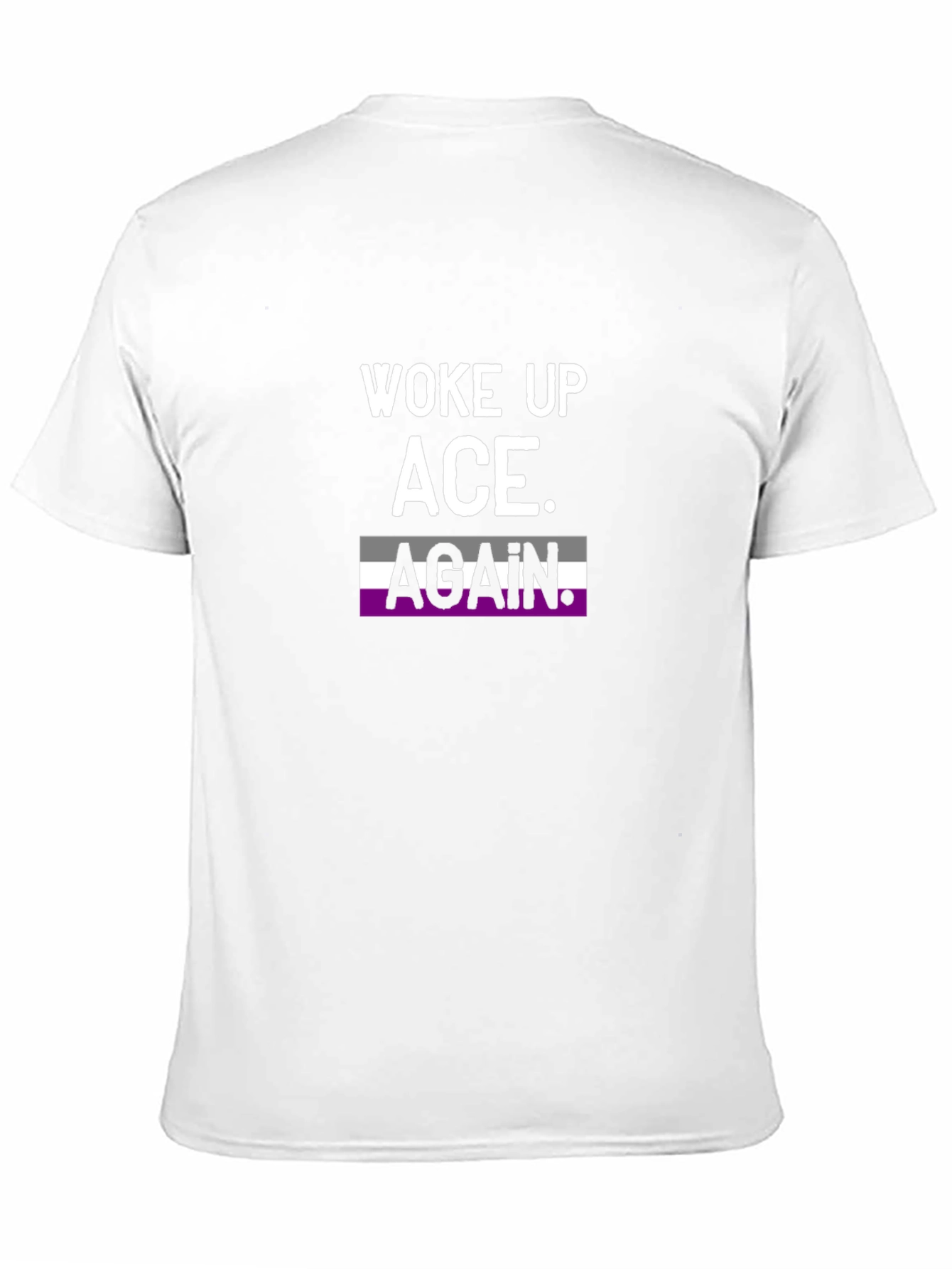 Woke Up Ace Again T-Shirt Asexual Pride Tee