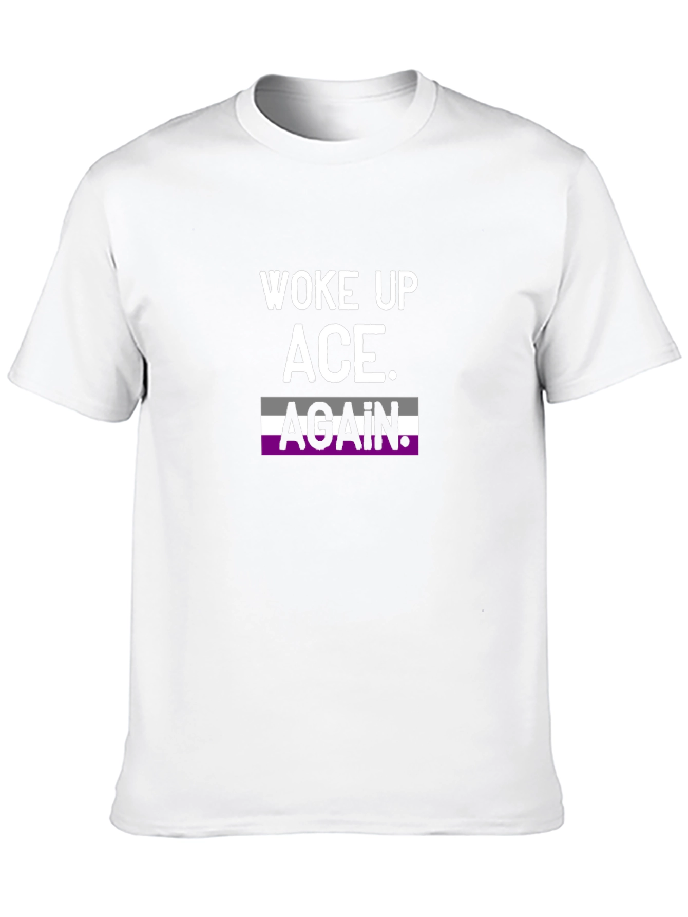 Woke Up Ace Again T-Shirt Asexual Pride Tee