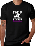 Woke Up Ace Again T-Shirt Asexual Pride Tee