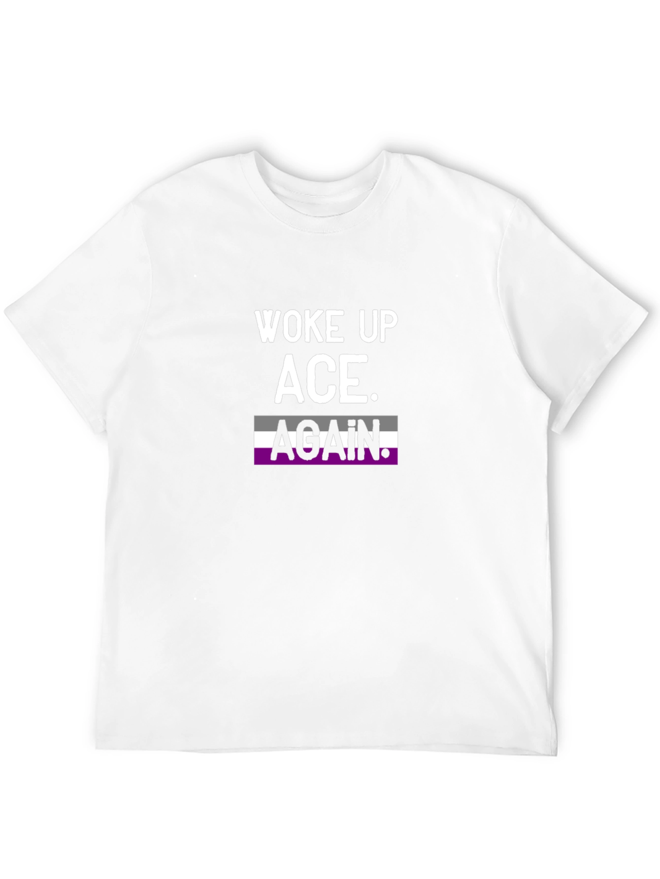 Woke Up Ace Again T-Shirt Asexual Pride Tee