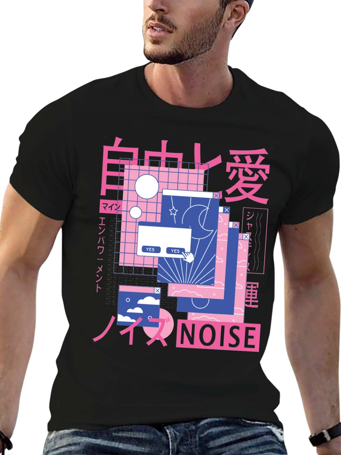 Japanese Vaporwave Aesthetic T-Shirt