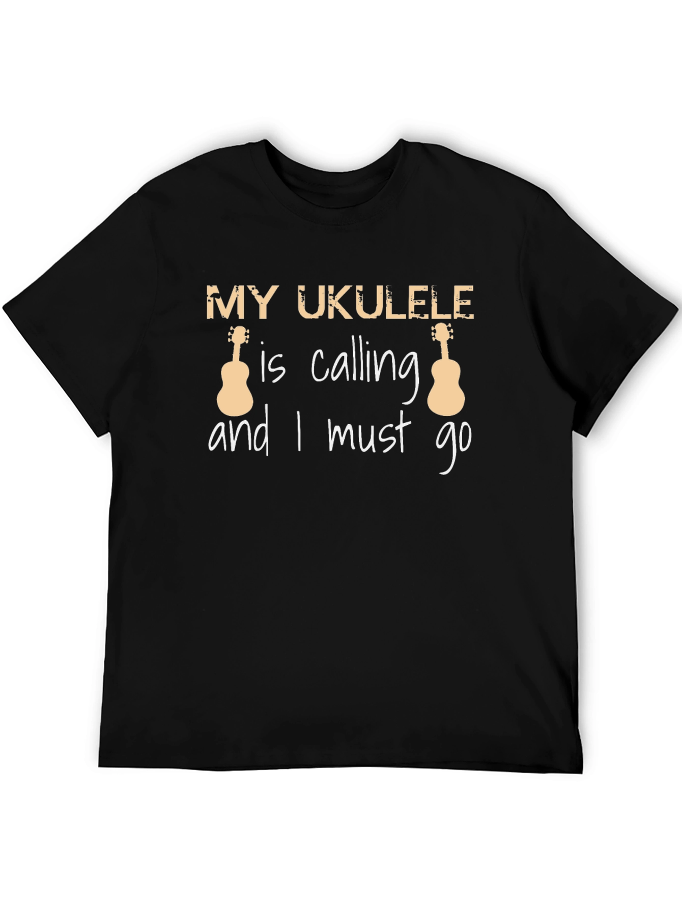 My Ukulele is Calling T-Shirt | Music Lover Tee