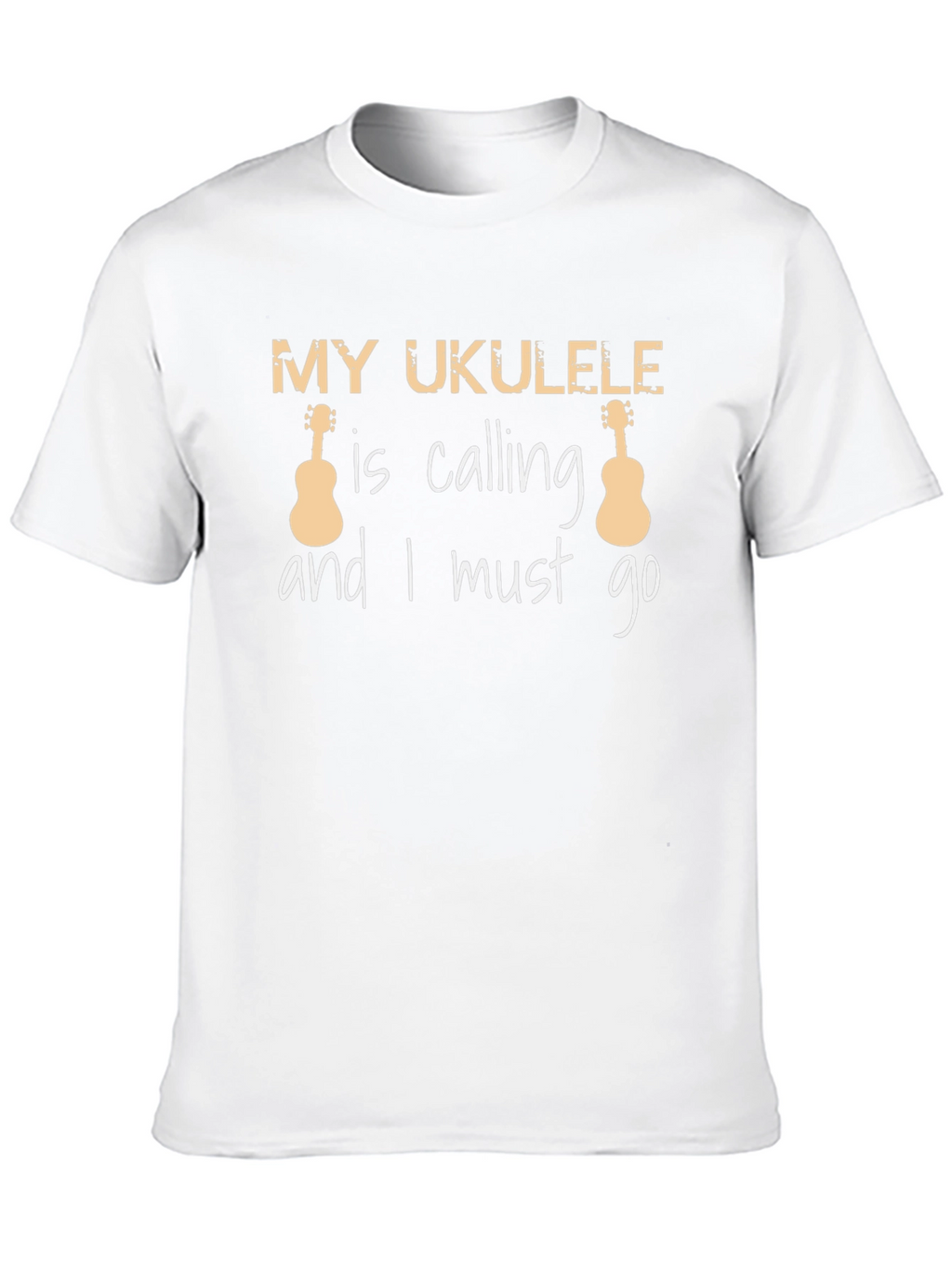 My Ukulele is Calling T-Shirt | Music Lover Tee