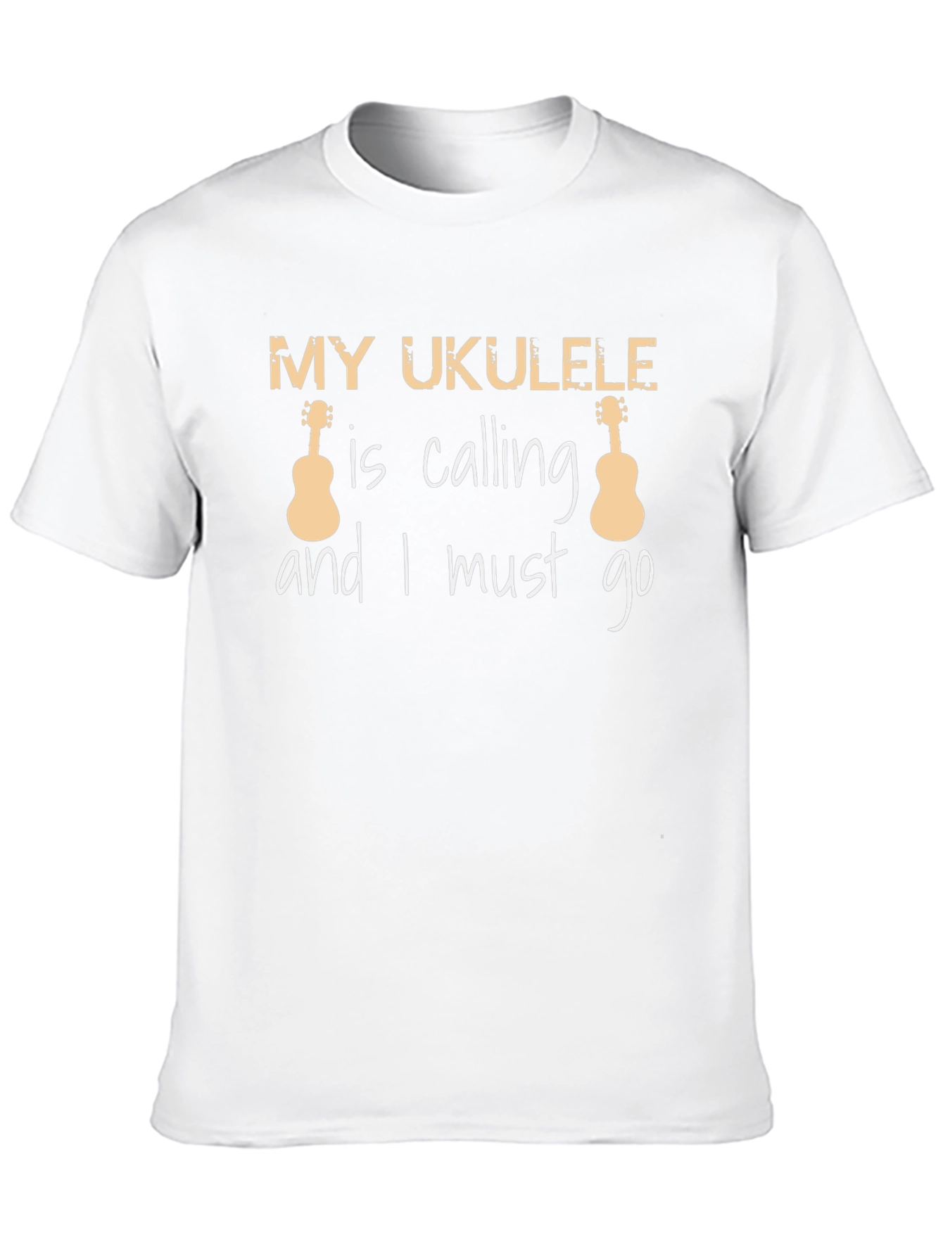 My Ukulele is Calling T-Shirt | Music Lover Tee