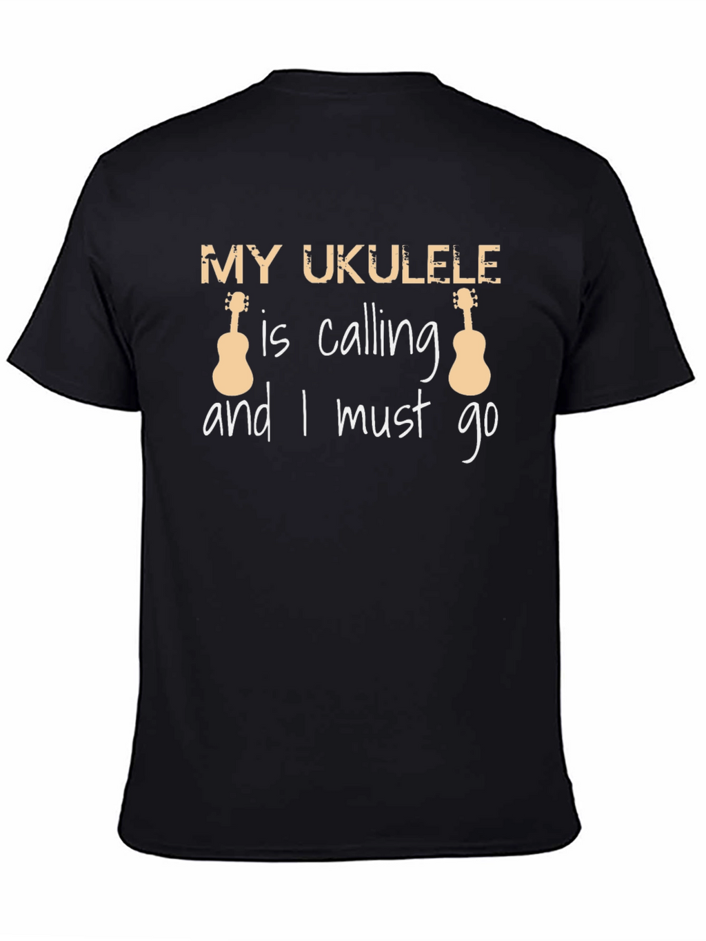 My Ukulele is Calling T-Shirt | Music Lover Tee