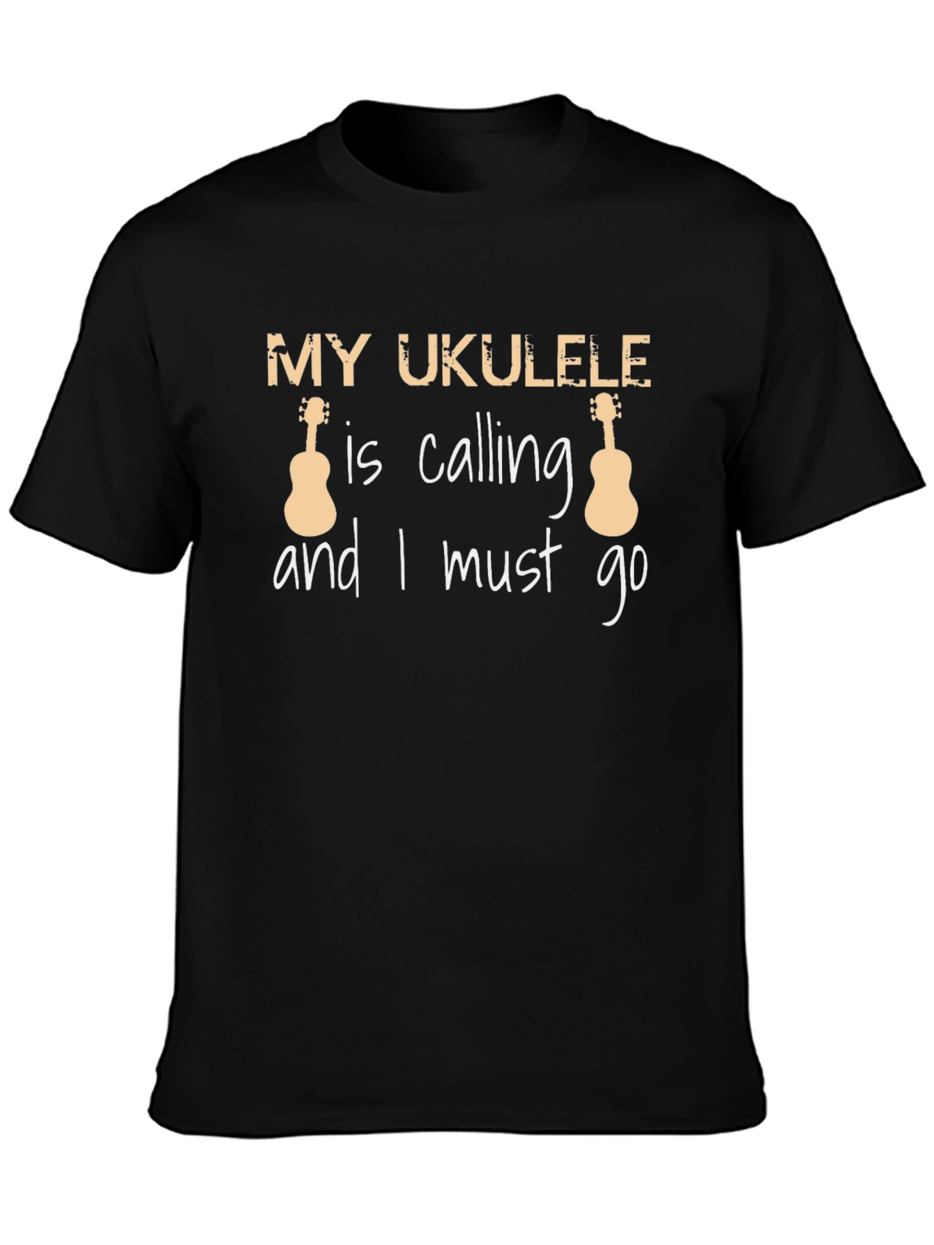 My Ukulele is Calling T-Shirt | Music Lover Tee