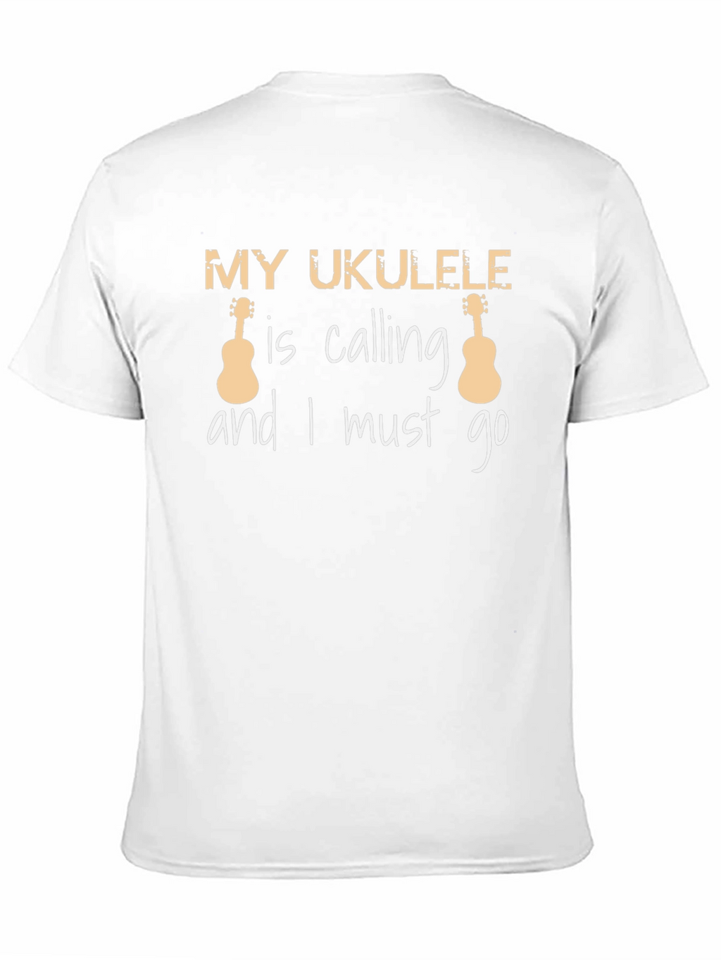 My Ukulele is Calling T-Shirt | Music Lover Tee