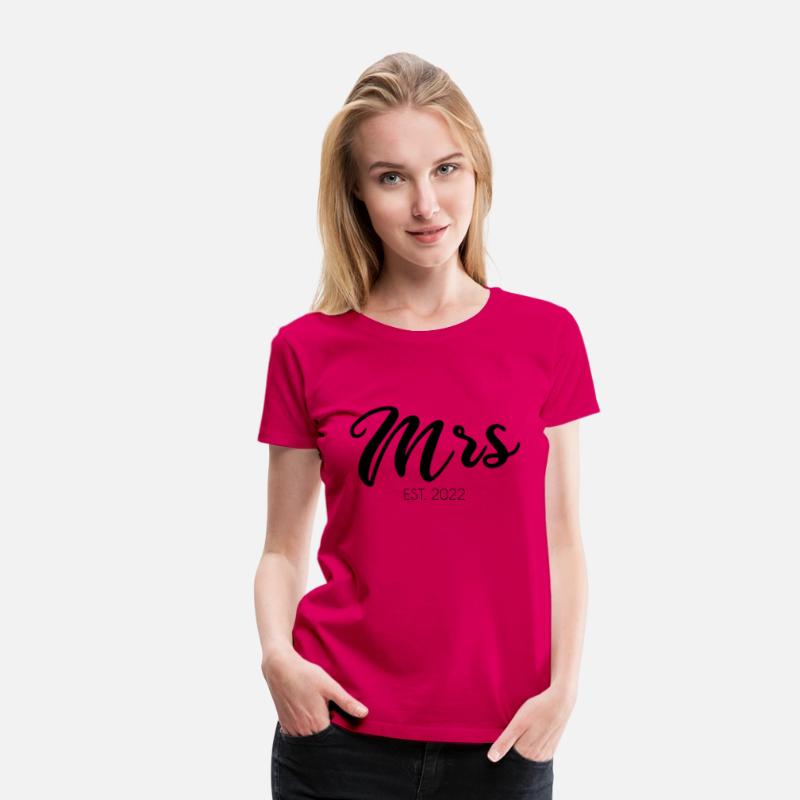 Wedding Mrs Est 2022 Bridal Bride