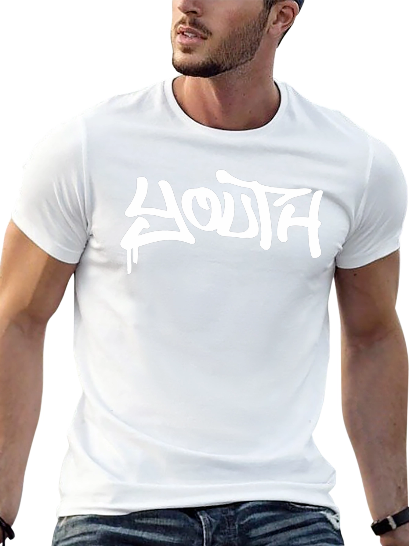 Youth Graffiti Style Black T-Shirt