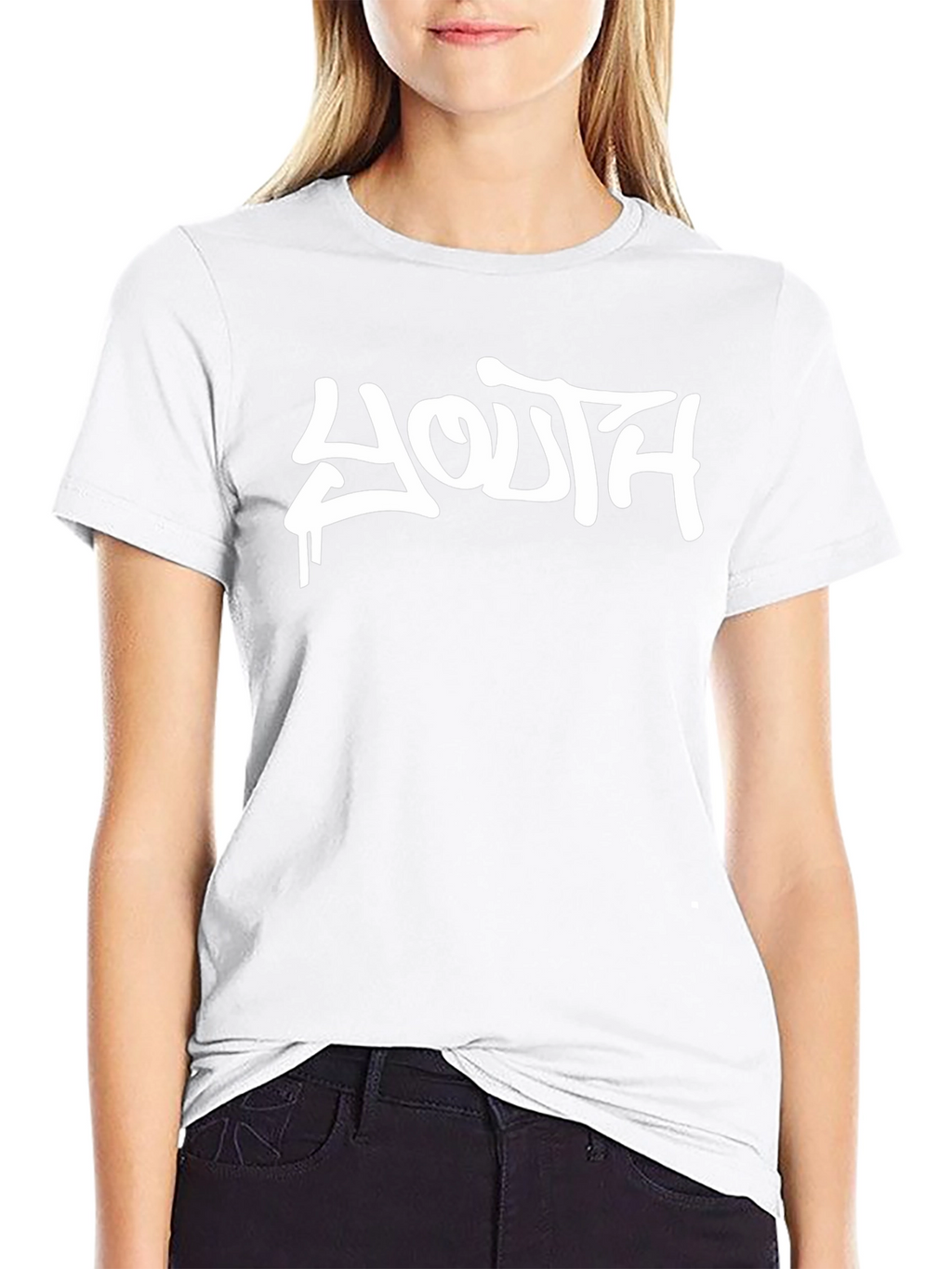 Youth Graffiti Style Black T-Shirt