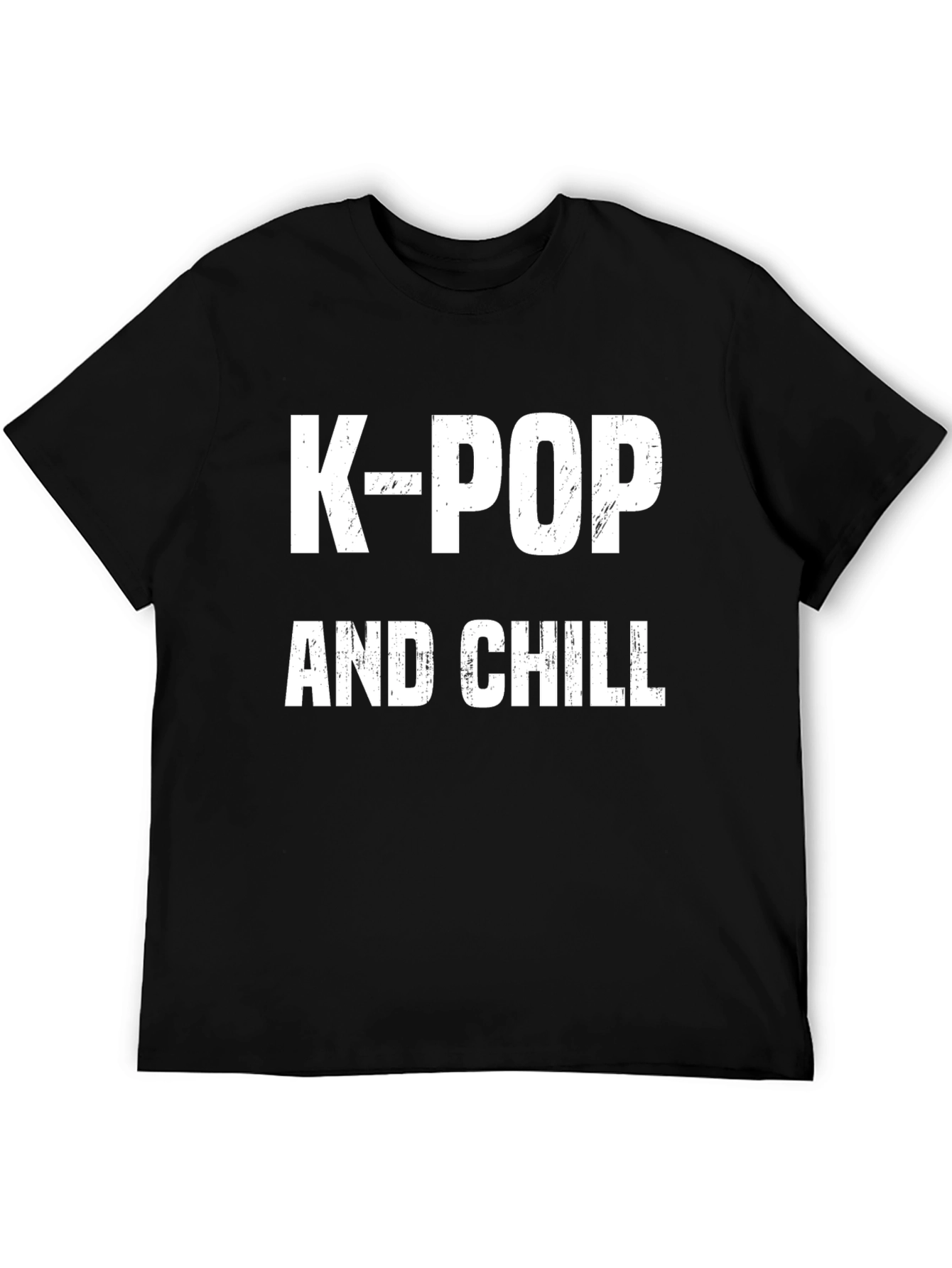 K-Pop and Chill Graphic Tee - Trendy Music Lover T-Shirt