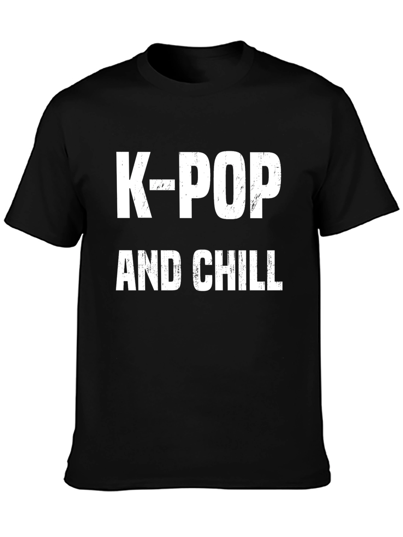 K-Pop and Chill Graphic Tee - Trendy Music Lover T-Shirt