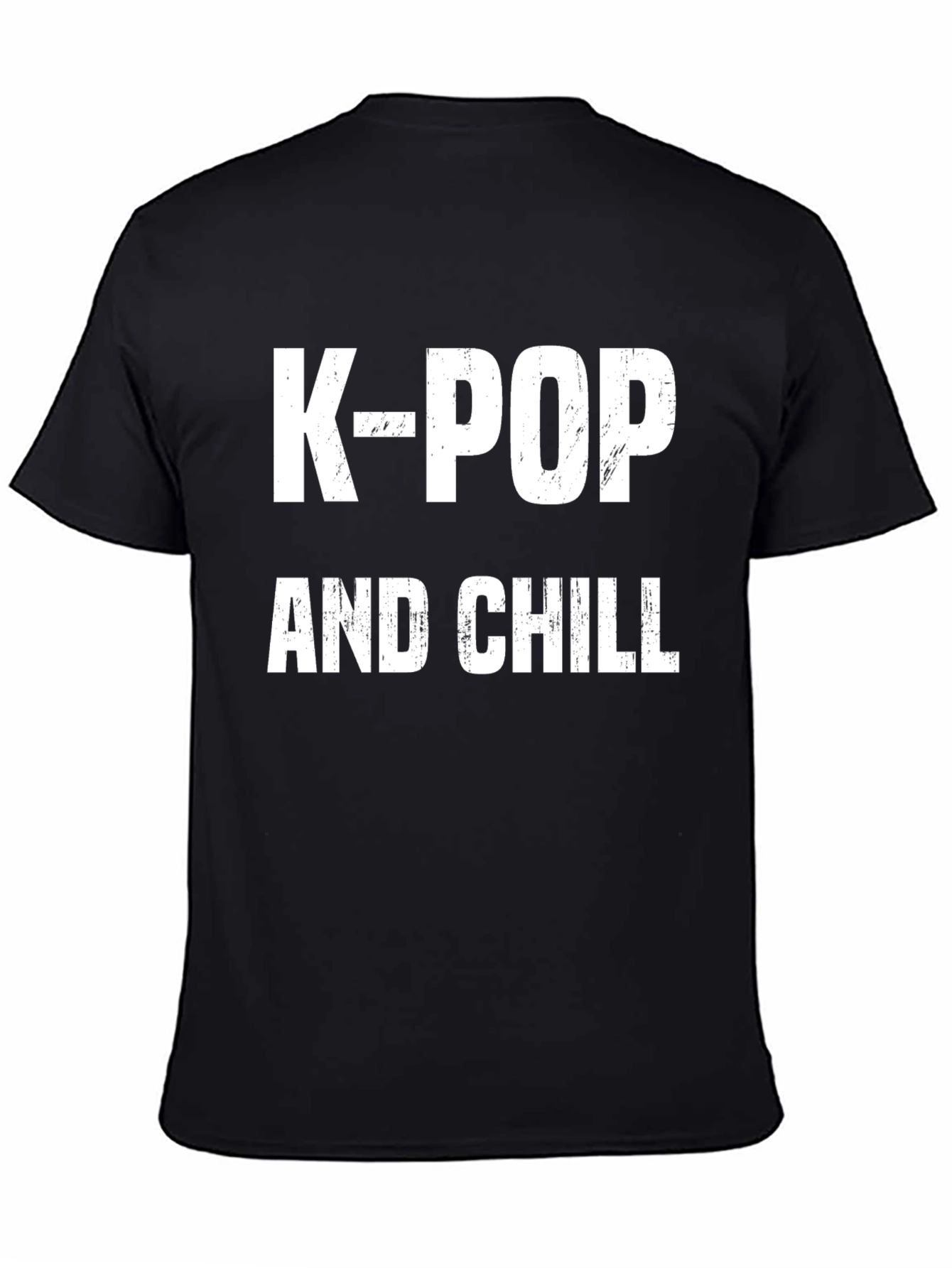 K-Pop and Chill Graphic Tee - Trendy Music Lover T-Shirt