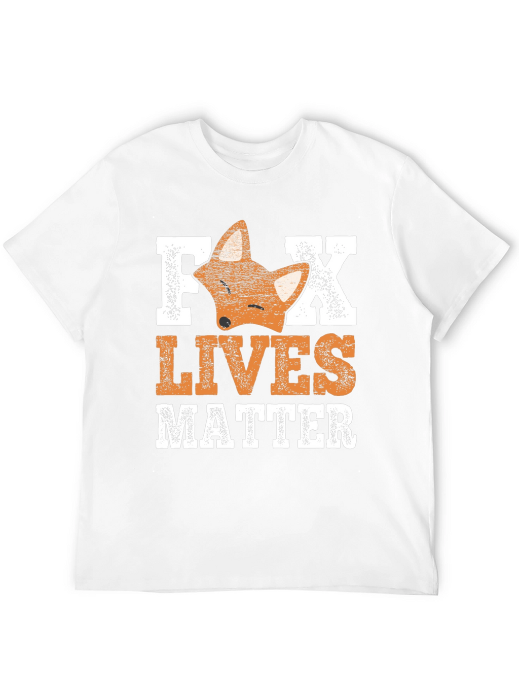 Fox Lives Matter Graphic Tee - Unisex Cotton T-Shirt