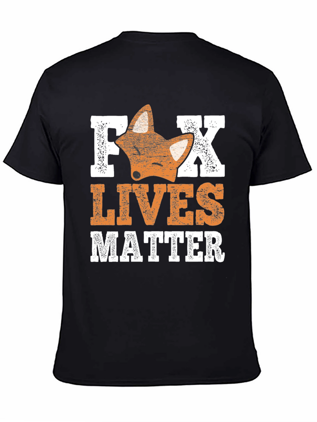 Fox Lives Matter Graphic Tee - Unisex Cotton T-Shirt