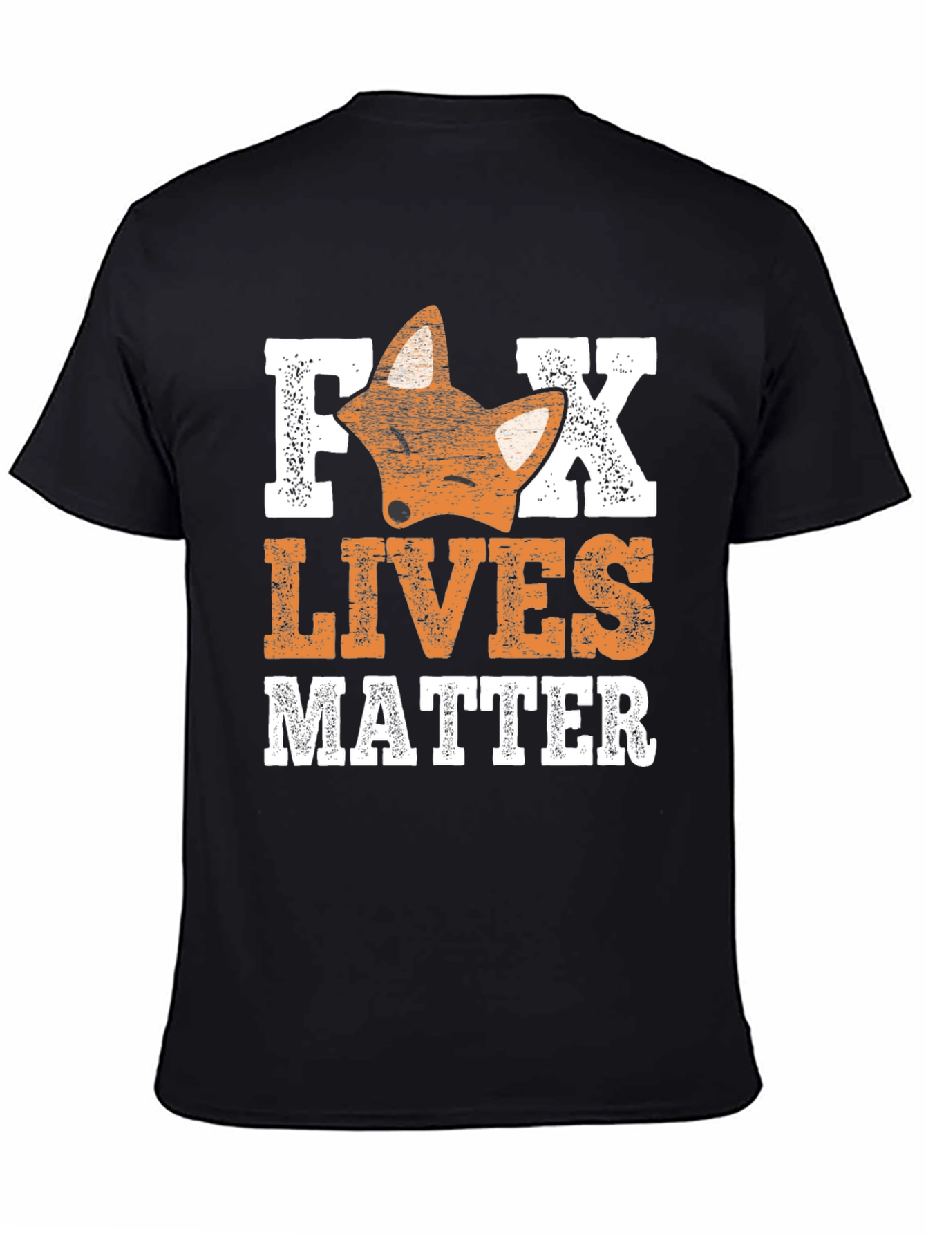 Fox Lives Matter Graphic Tee - Unisex Cotton T-Shirt