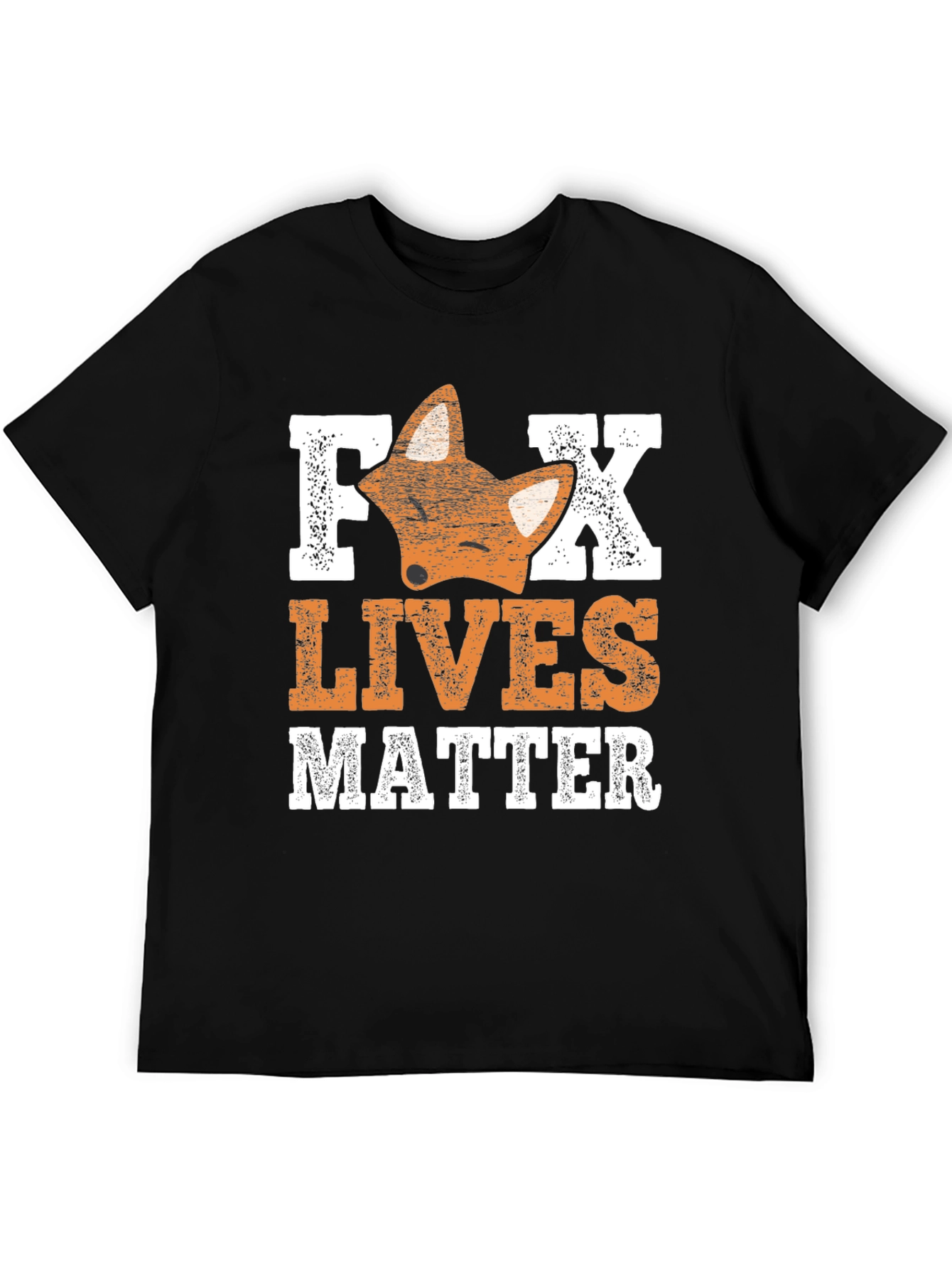 Fox Lives Matter Graphic Tee - Unisex Cotton T-Shirt