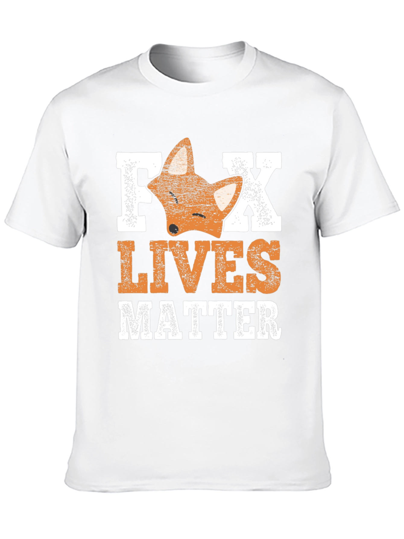 Fox Lives Matter Graphic Tee - Unisex Cotton T-Shirt