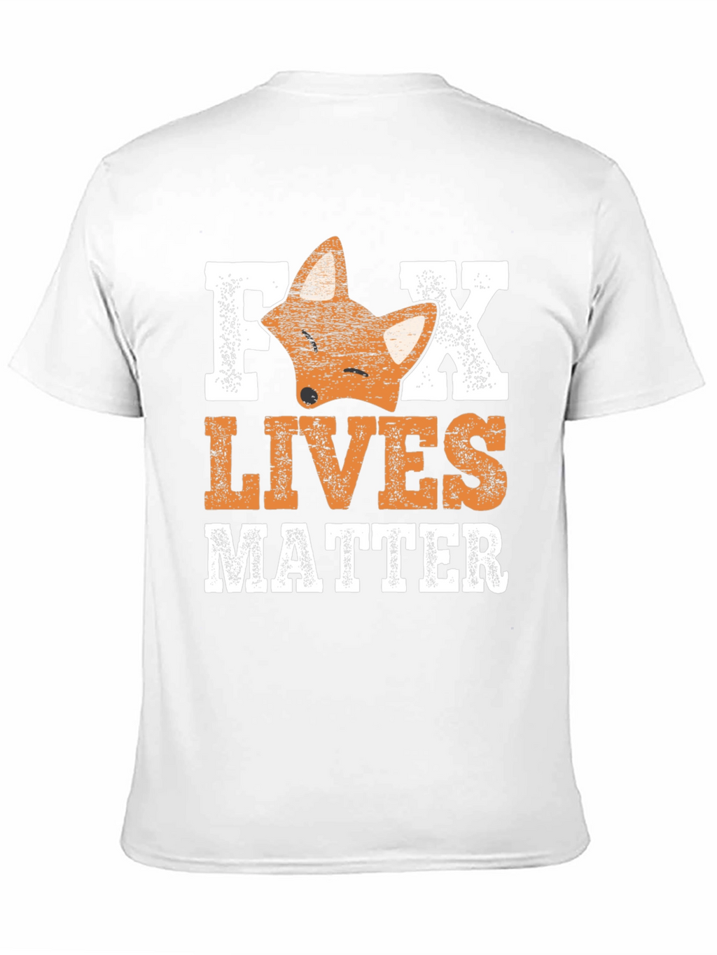 Fox Lives Matter Graphic Tee - Unisex Cotton T-Shirt