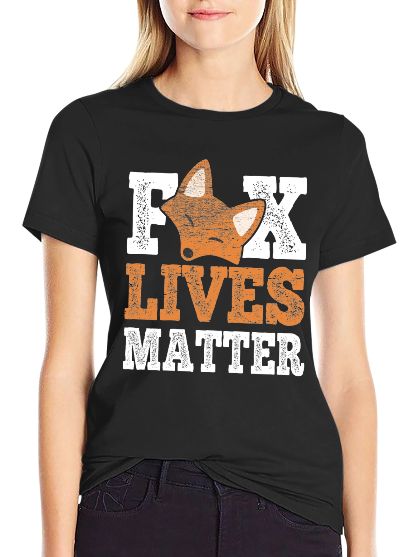 Fox Lives Matter Graphic Tee - Unisex Cotton T-Shirt