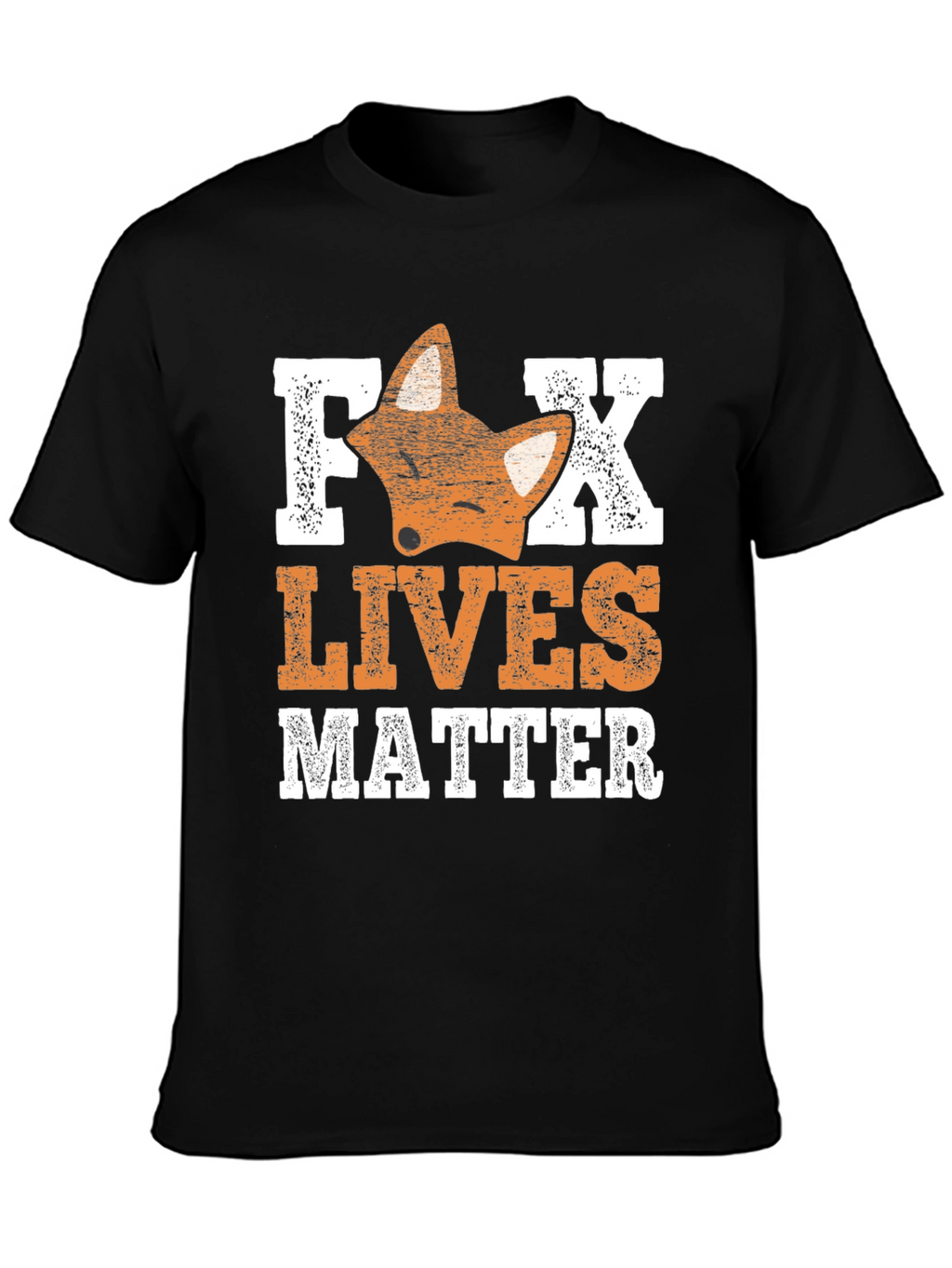 Fox Lives Matter Graphic Tee - Unisex Cotton T-Shirt