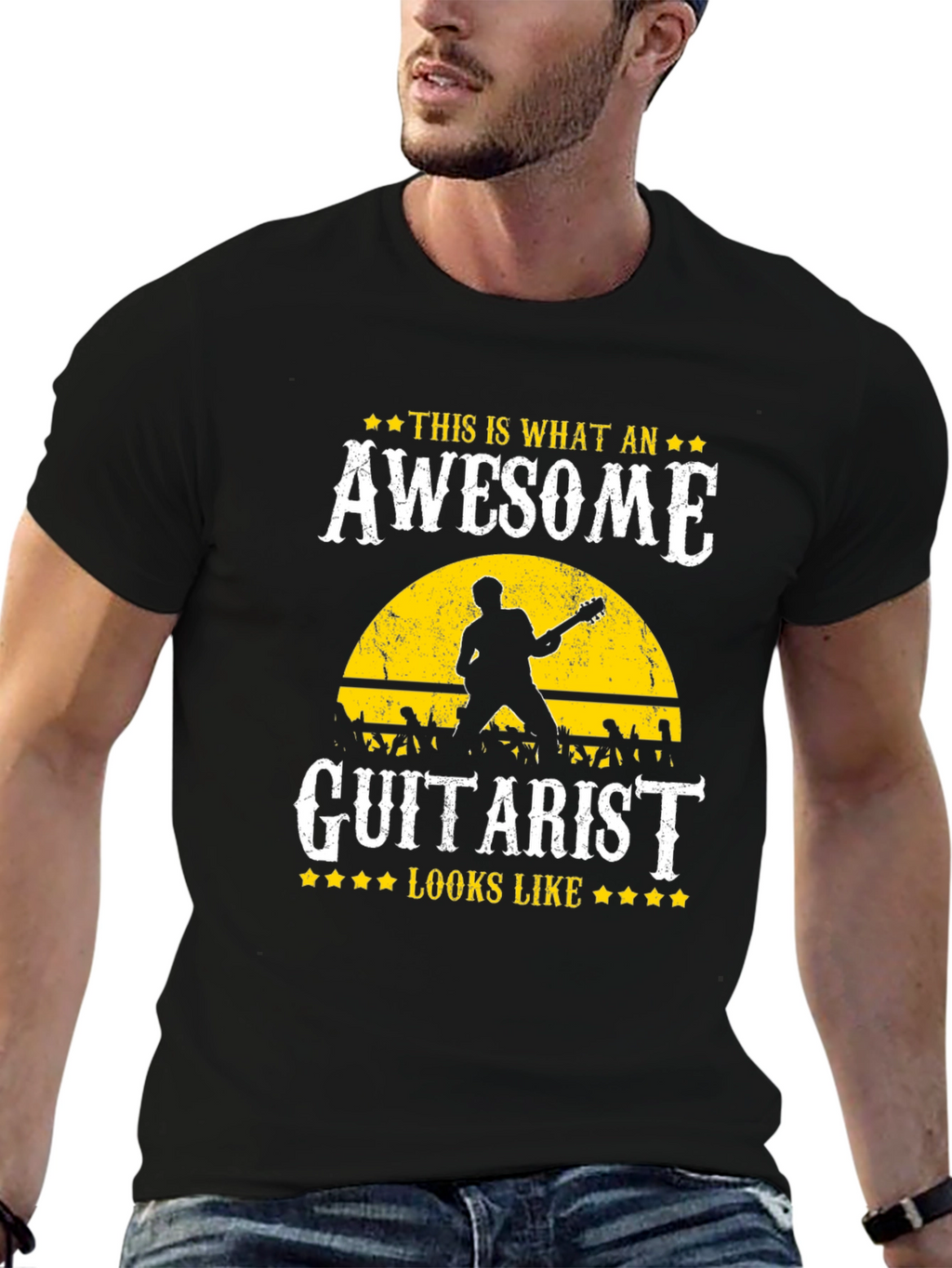Awesome Guitarist T-Shirt - Musician Gift