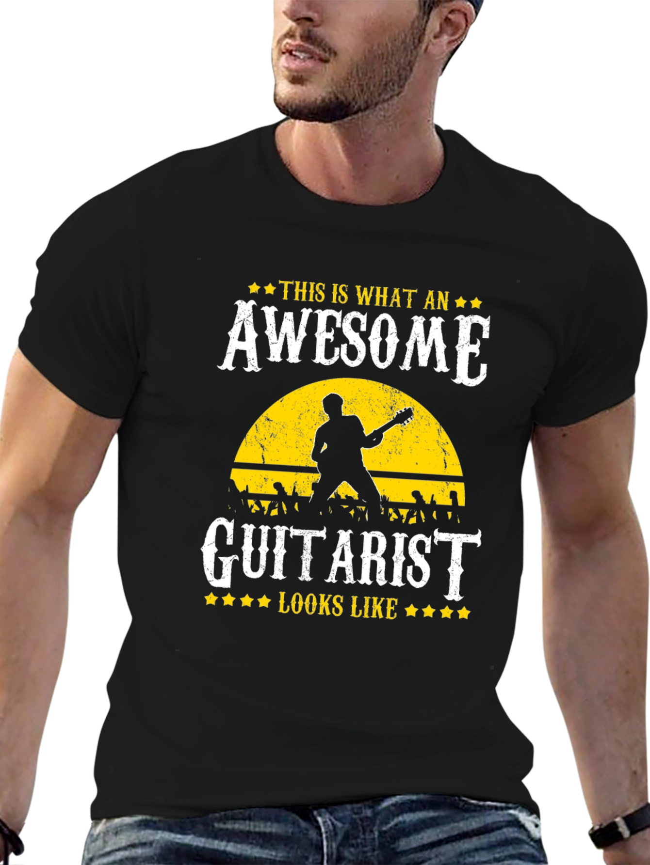 Awesome Guitarist T-Shirt - Musician Gift