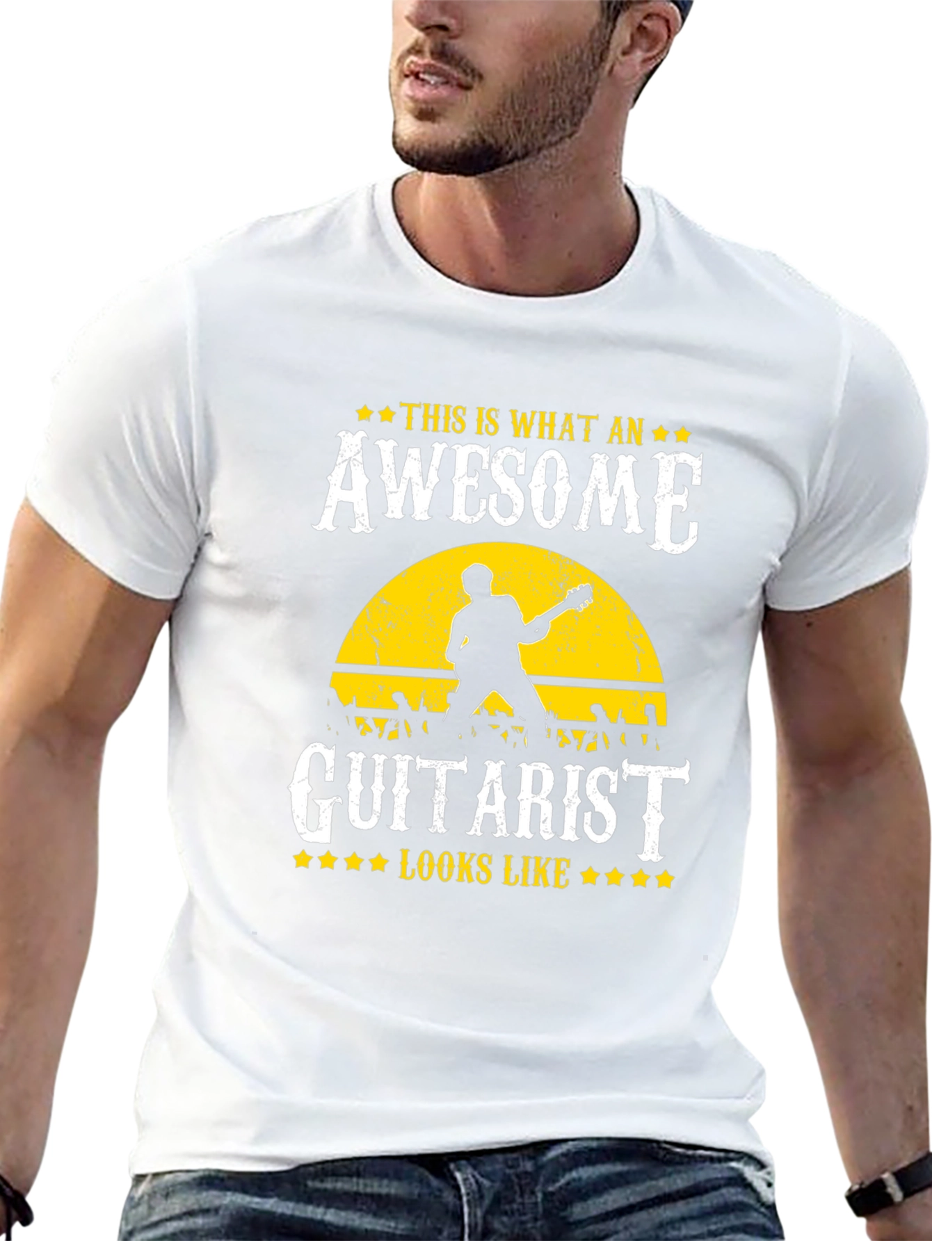 Awesome Guitarist T-Shirt - Musician Gift