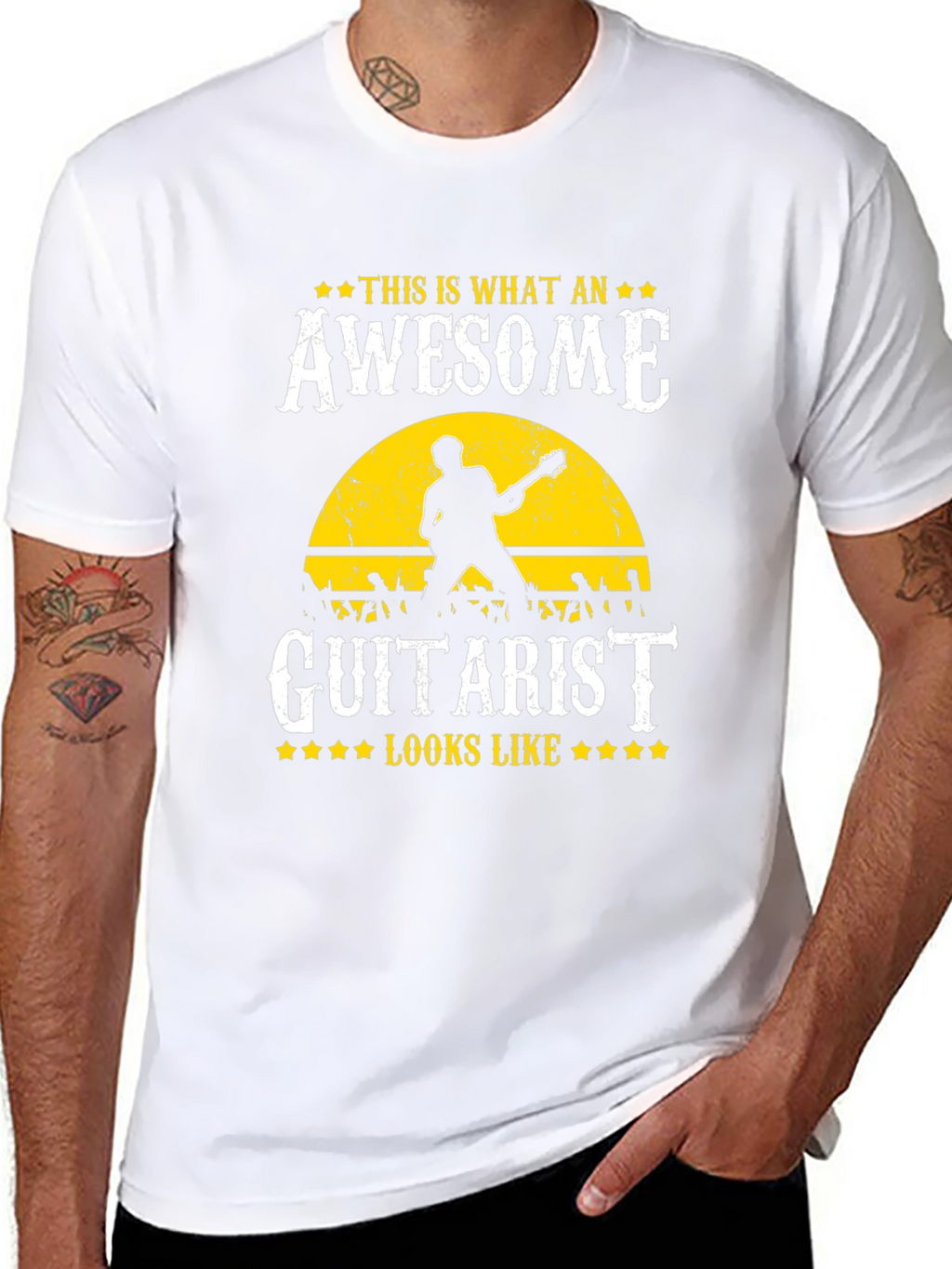 Awesome Guitarist T-Shirt - Musician Gift