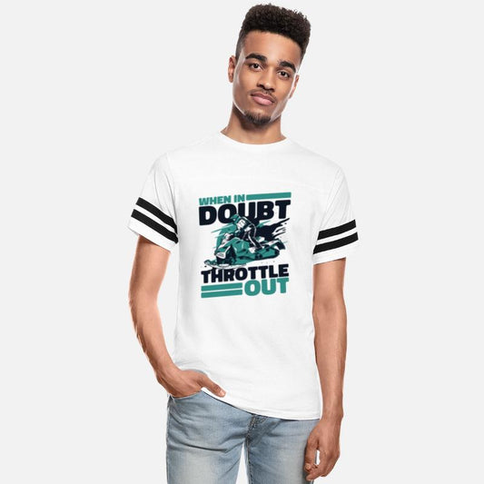 When In Doubt Throttle Out Sledding Racer