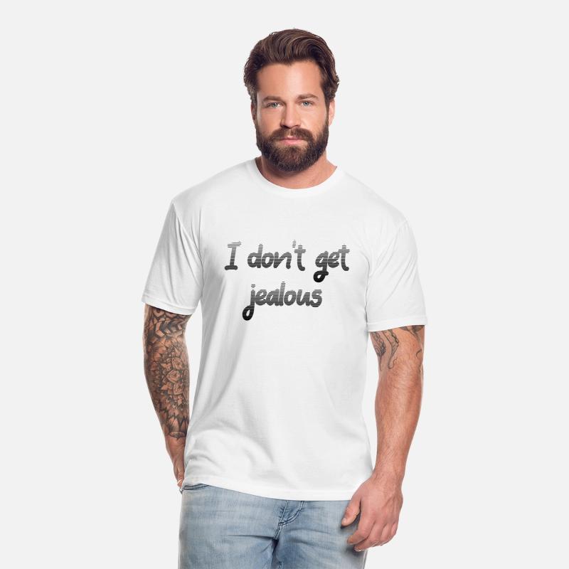 White Lie Party T shirt - I don t get jealous 2024