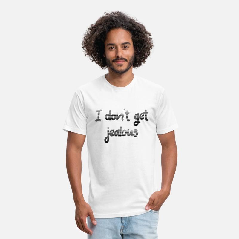 White Lie Party T shirt - I don t get jealous 2024
