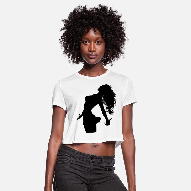 Wild Hair Woman Silhouette