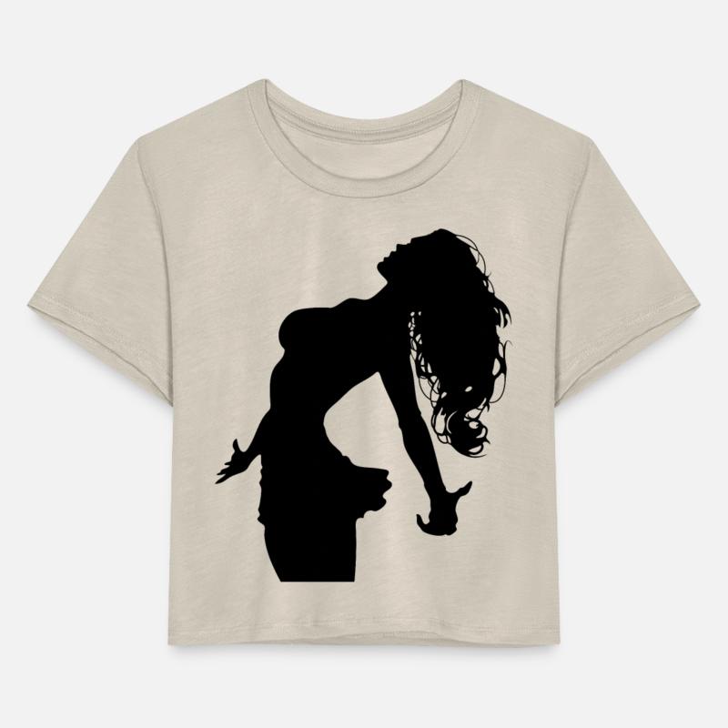 Wild Hair Woman Silhouette