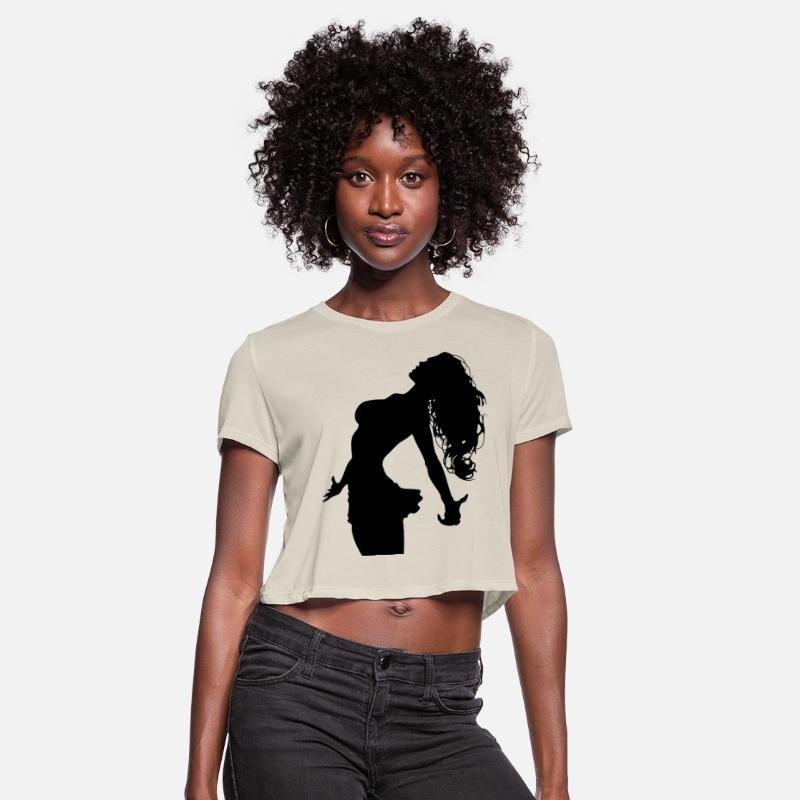 Wild Hair Woman Silhouette