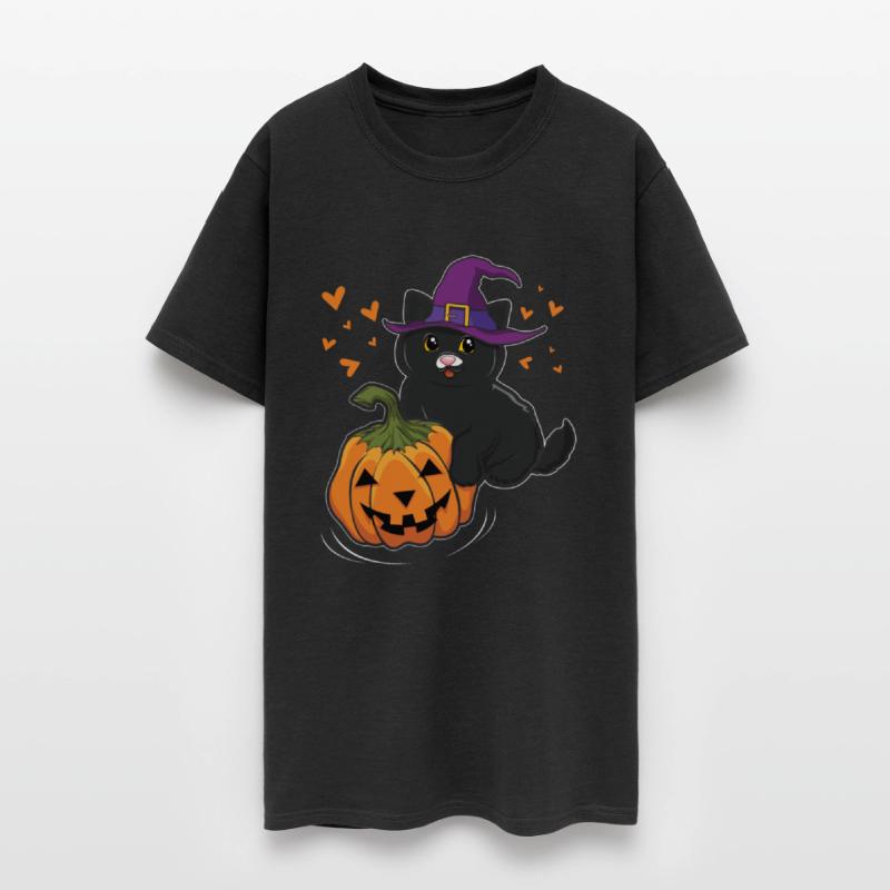 Witch Cat In Pumpkin Cool Creepy Halloween