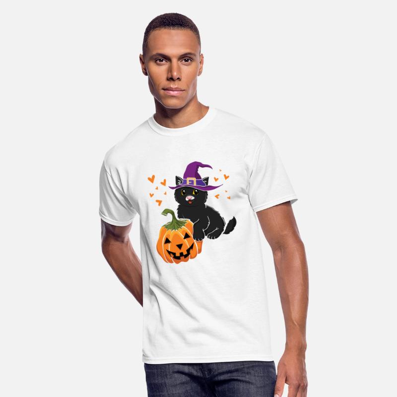 Witch Cat In Pumpkin Cool Creepy Halloween