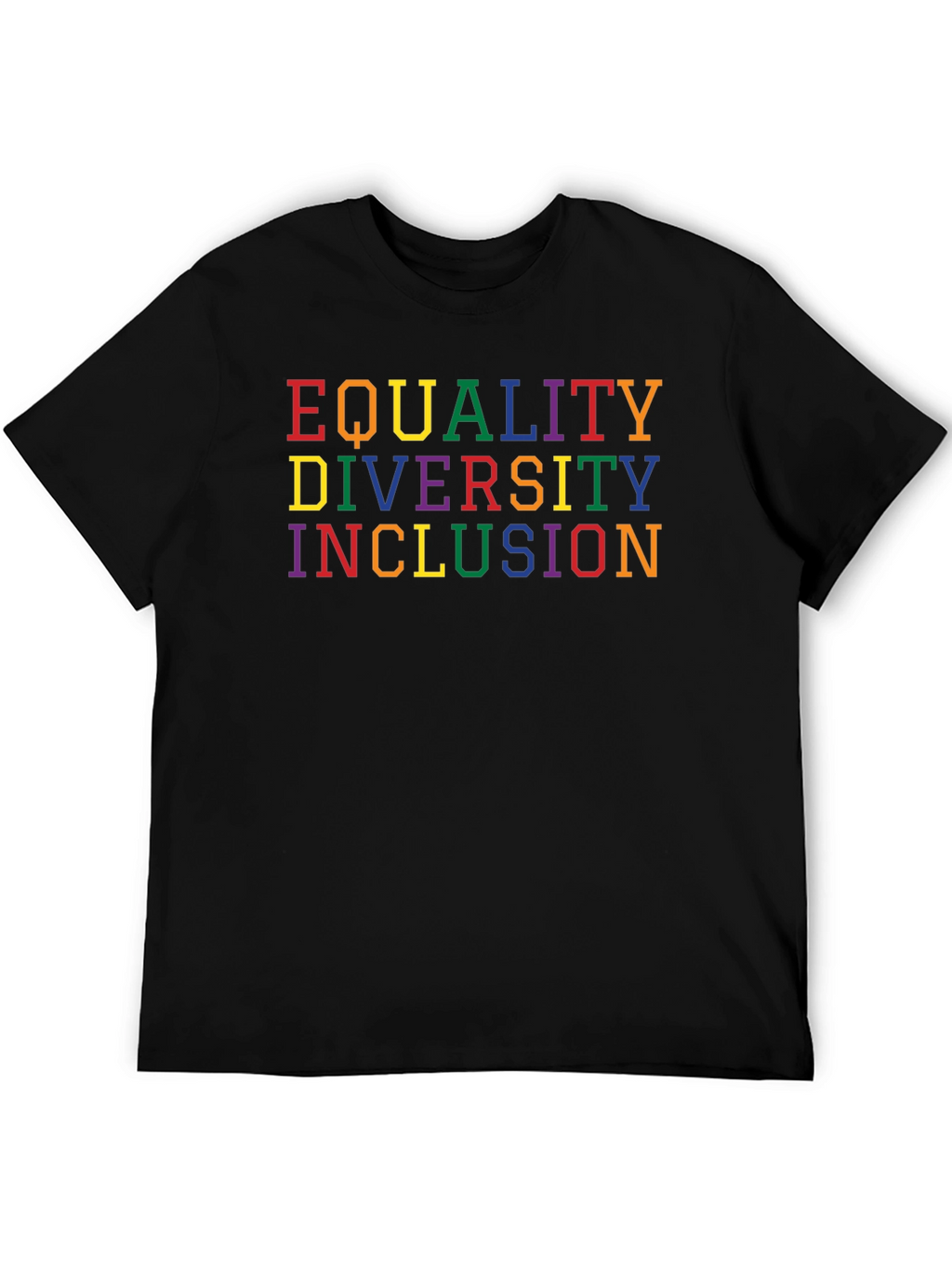 Equality Diversity Inclusion Rainbow T-Shirt