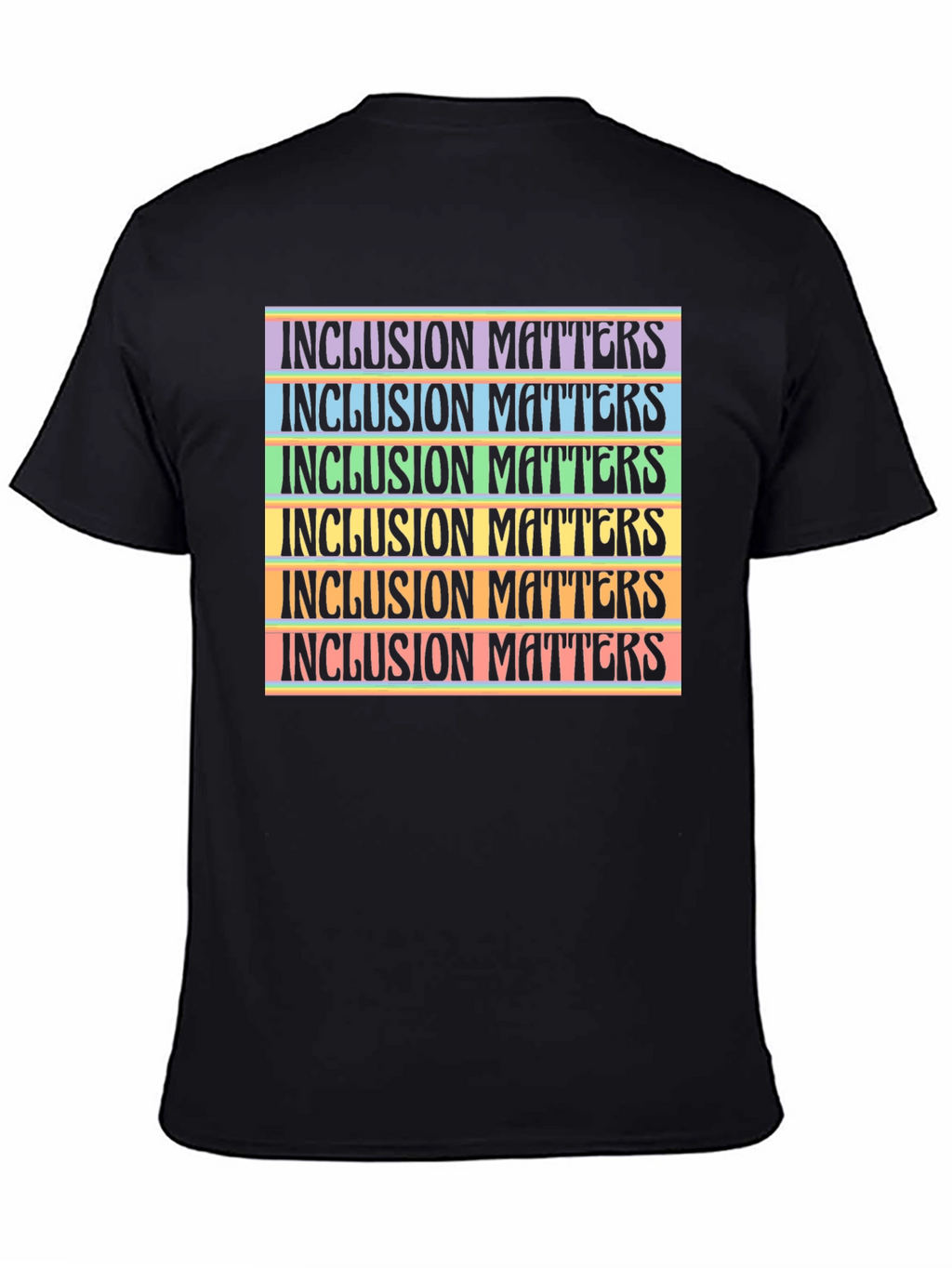 Inclusion Matters Graphic T-Shirt - Black