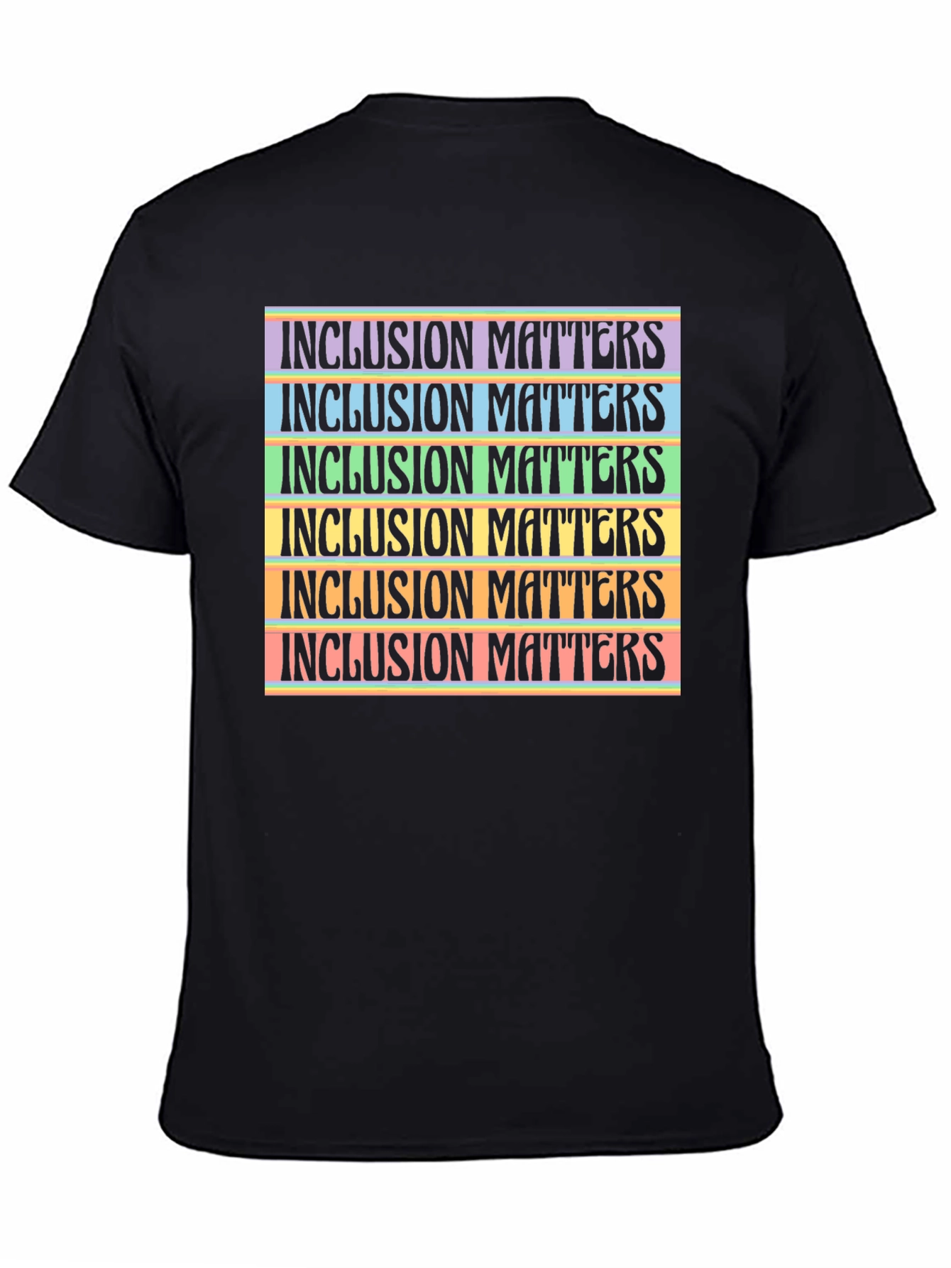 Inclusion Matters Graphic T-Shirt - Black
