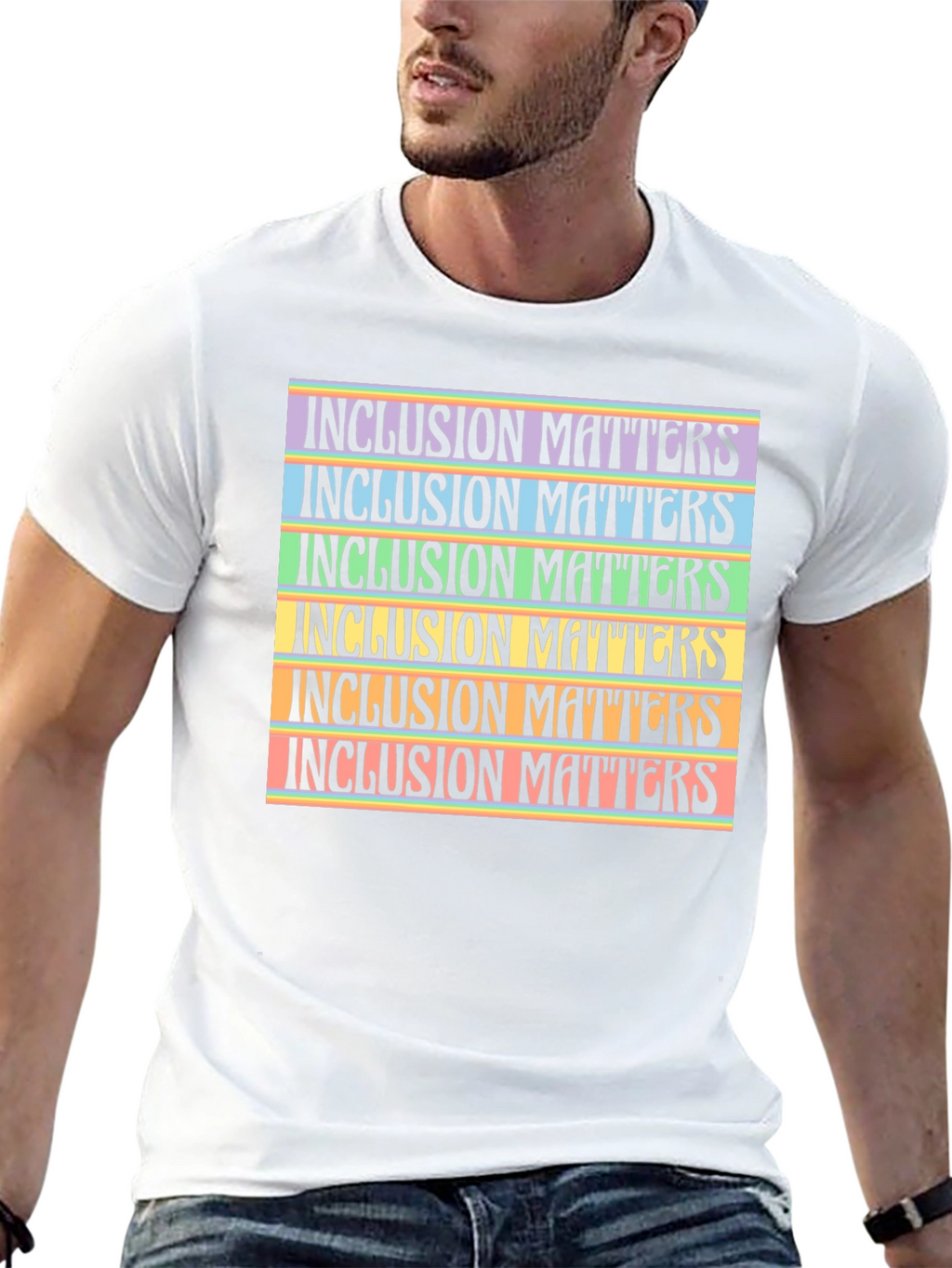 Inclusion Matters Graphic T-Shirt - Black