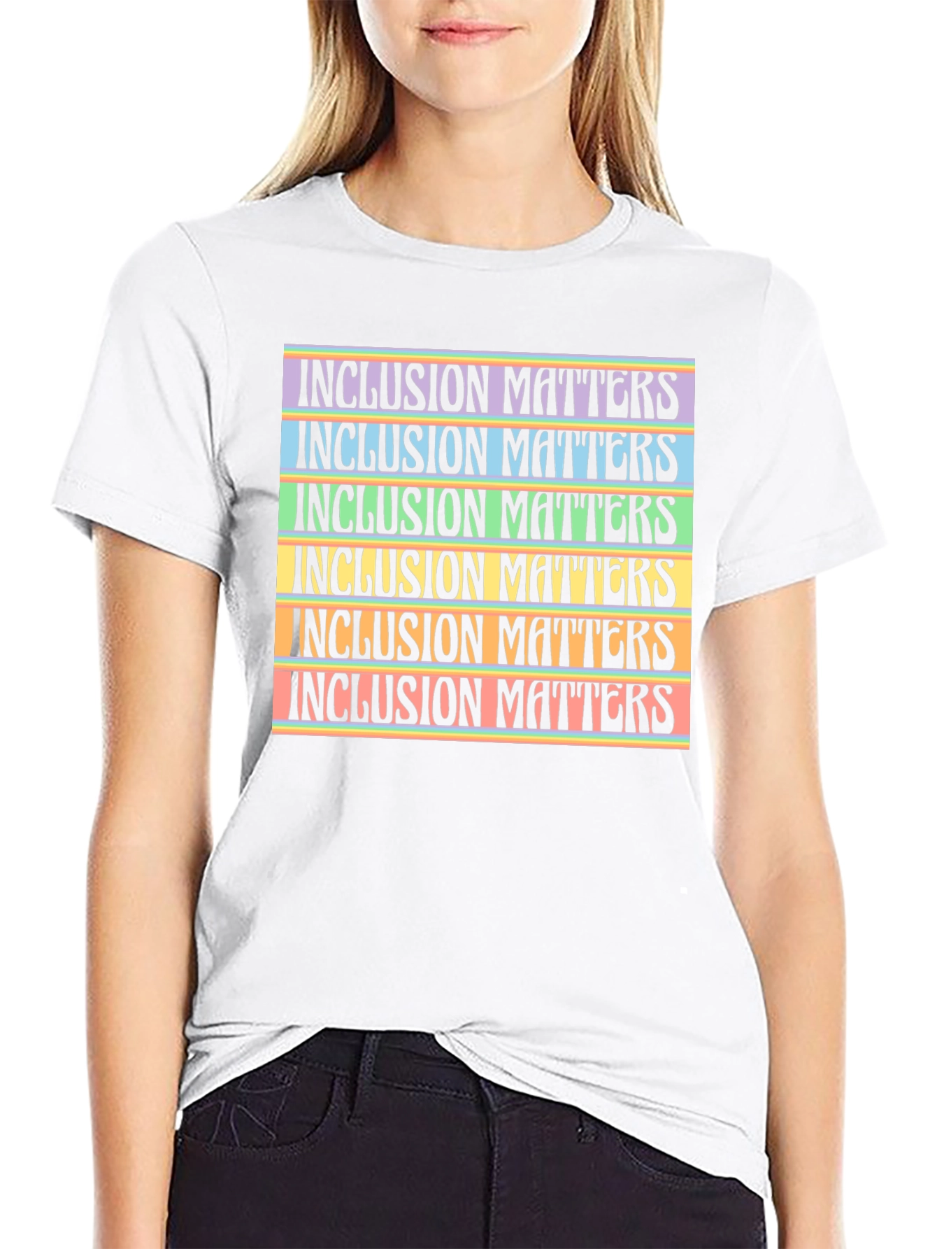 Inclusion Matters Graphic T-Shirt - Black