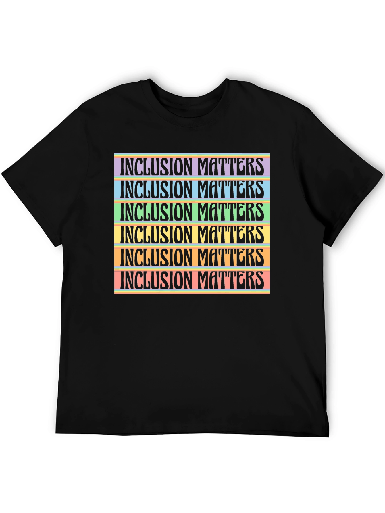 Inclusion Matters Graphic T-Shirt - Black