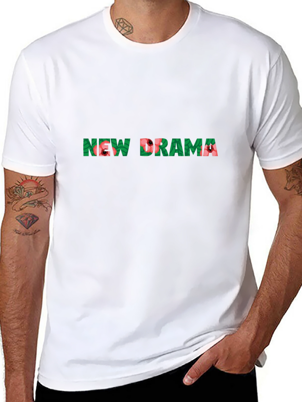 New Drama Black T-Shirt
