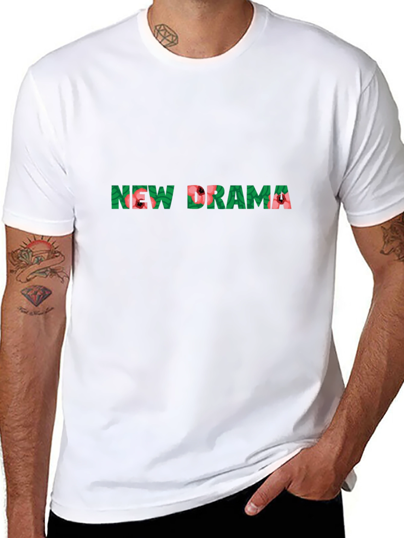 New Drama Black T-Shirt
