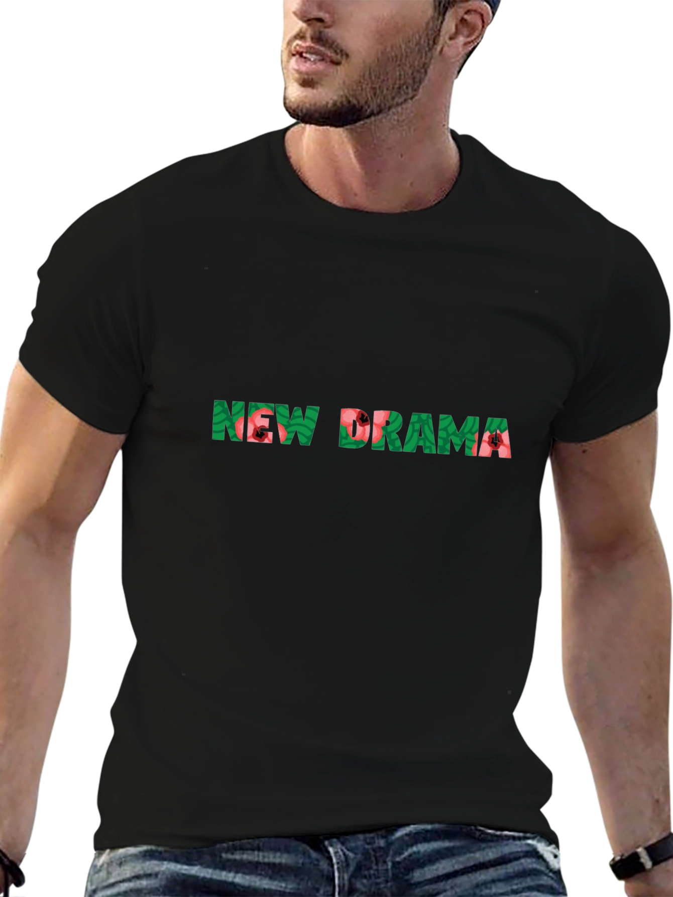 New Drama Black T-Shirt