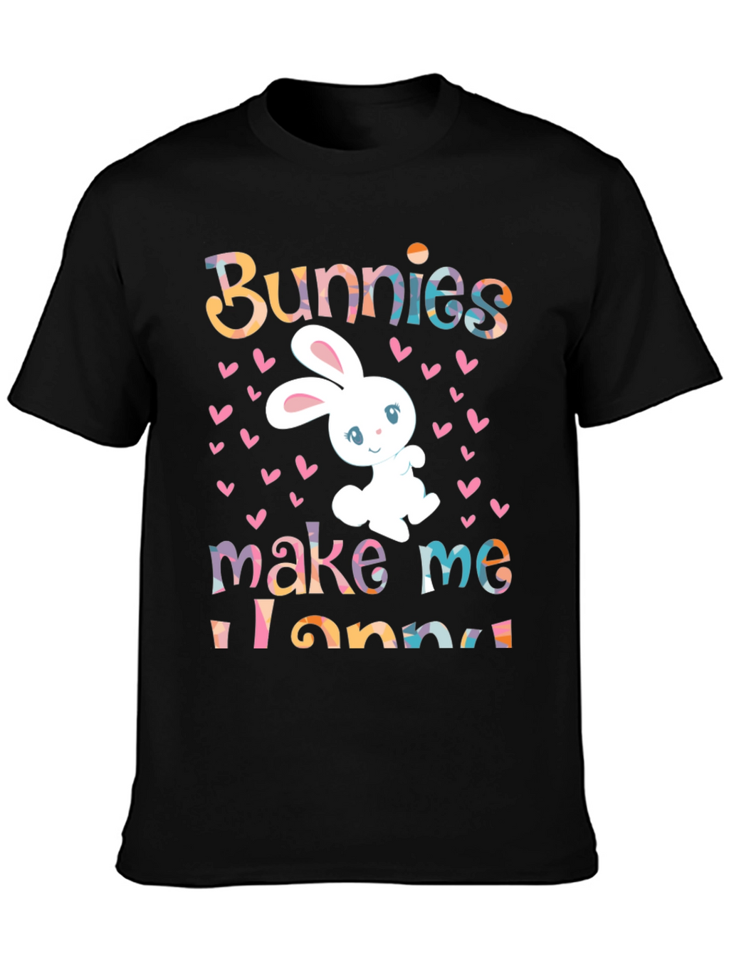 Easter Bunny Graphic Tee - Bunnies Make Me Hoppy