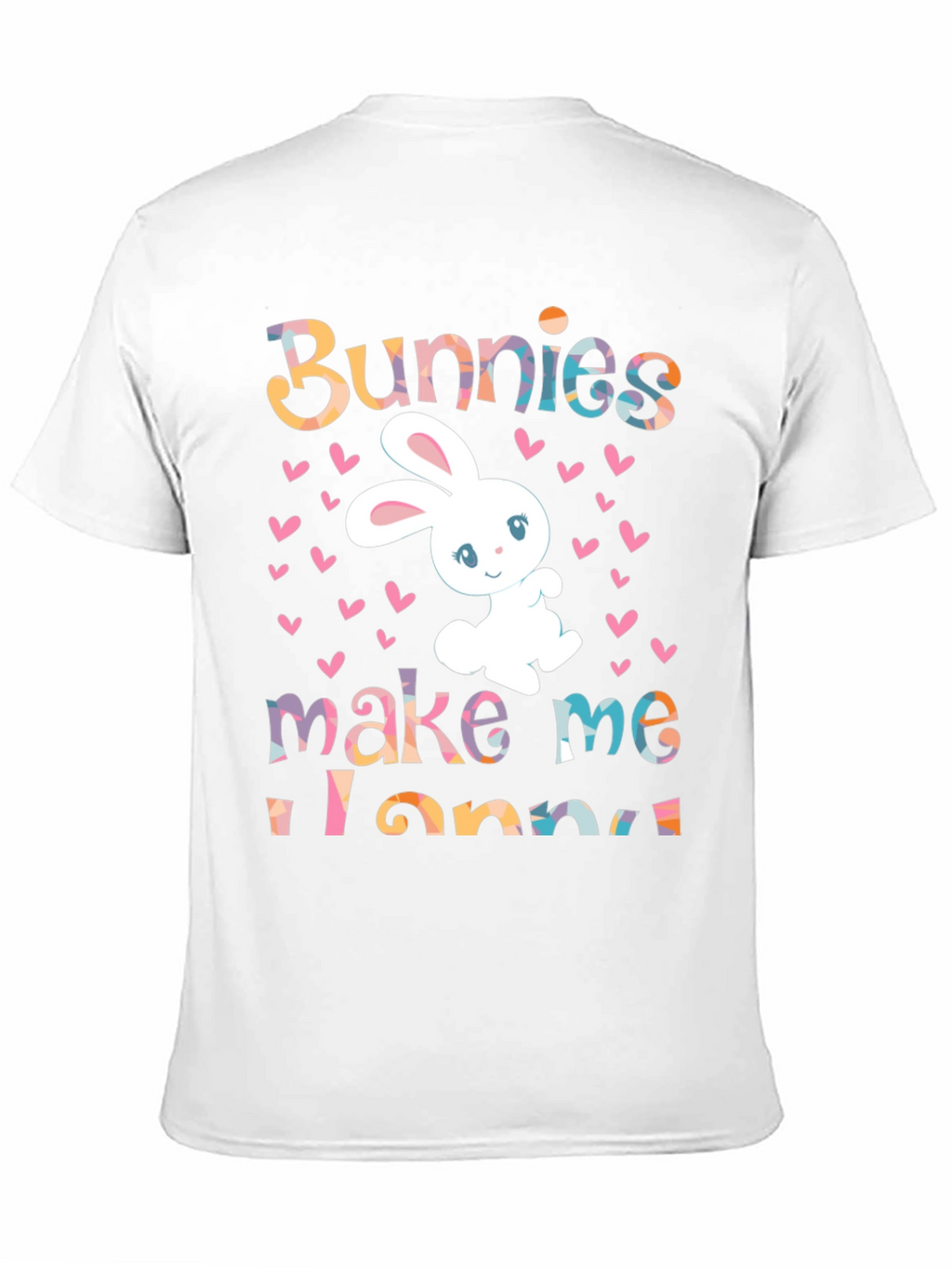 Easter Bunny Graphic Tee - Bunnies Make Me Hoppy
