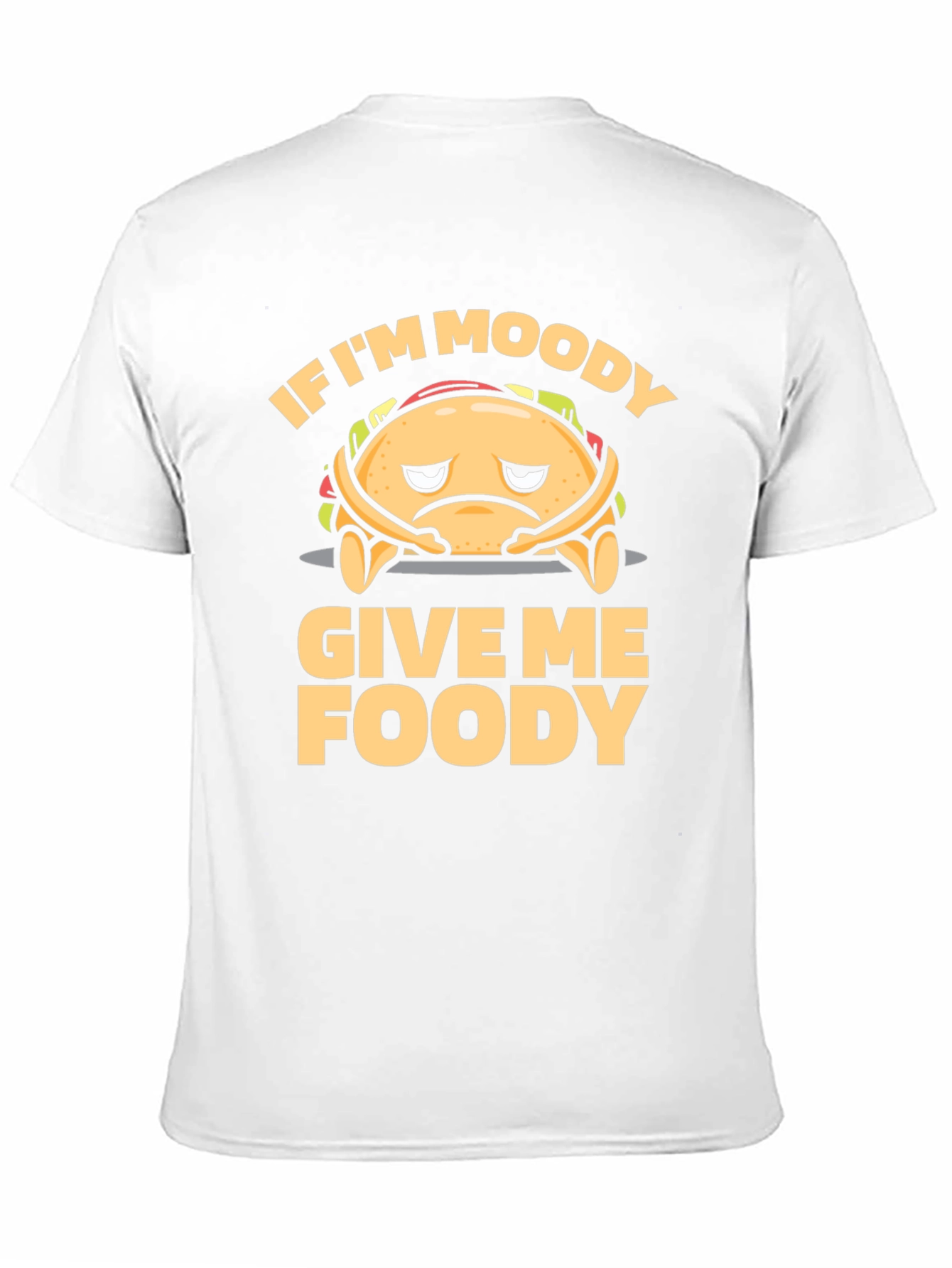 Moody Foodie Black Graphic T-Shirt